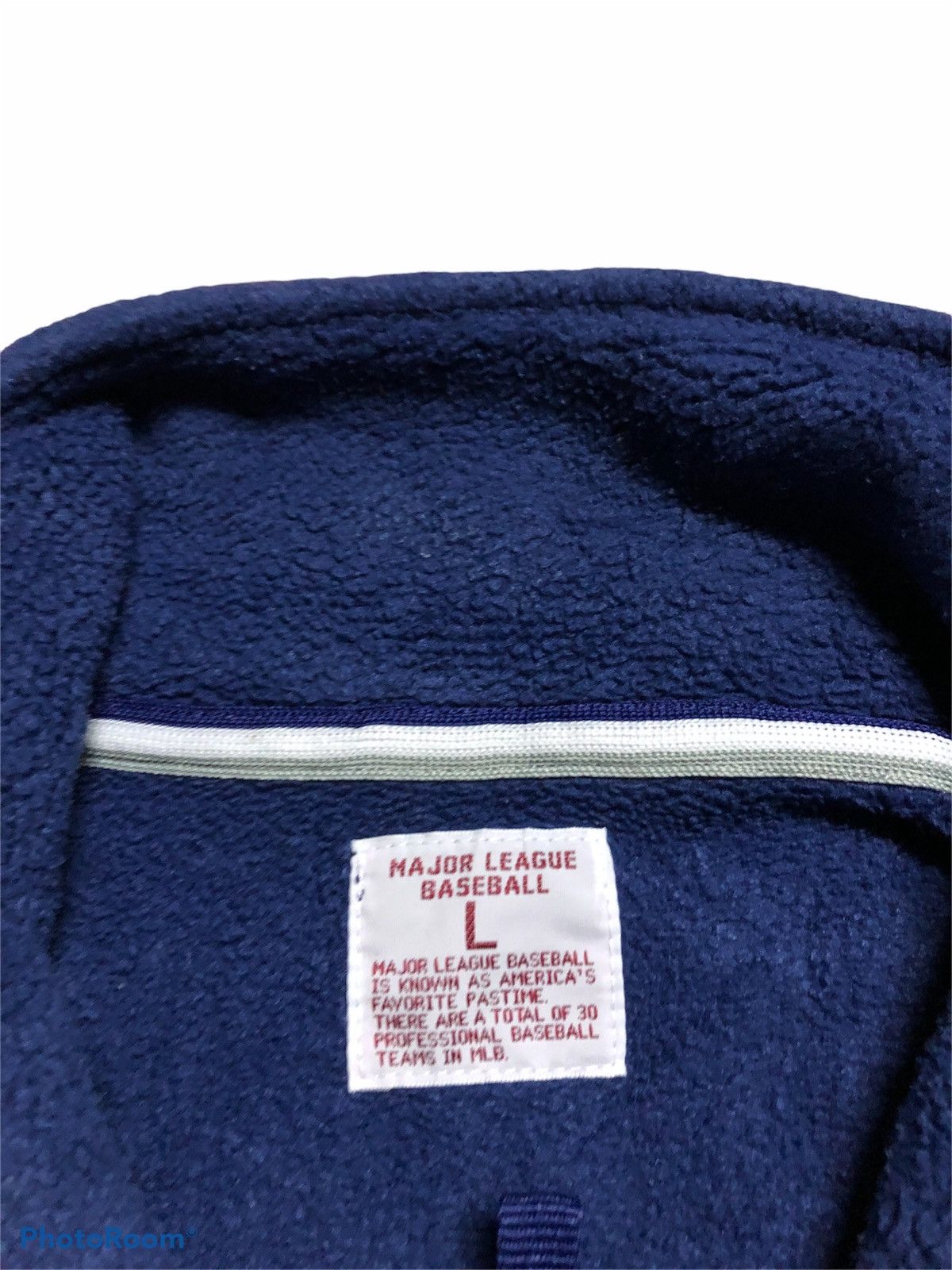MLB VINTAGE LA DODGERS 1/4 ZIPPER FLEECE JACKET Size US L / EU 52-54 / 3 - 3 Thumbnail