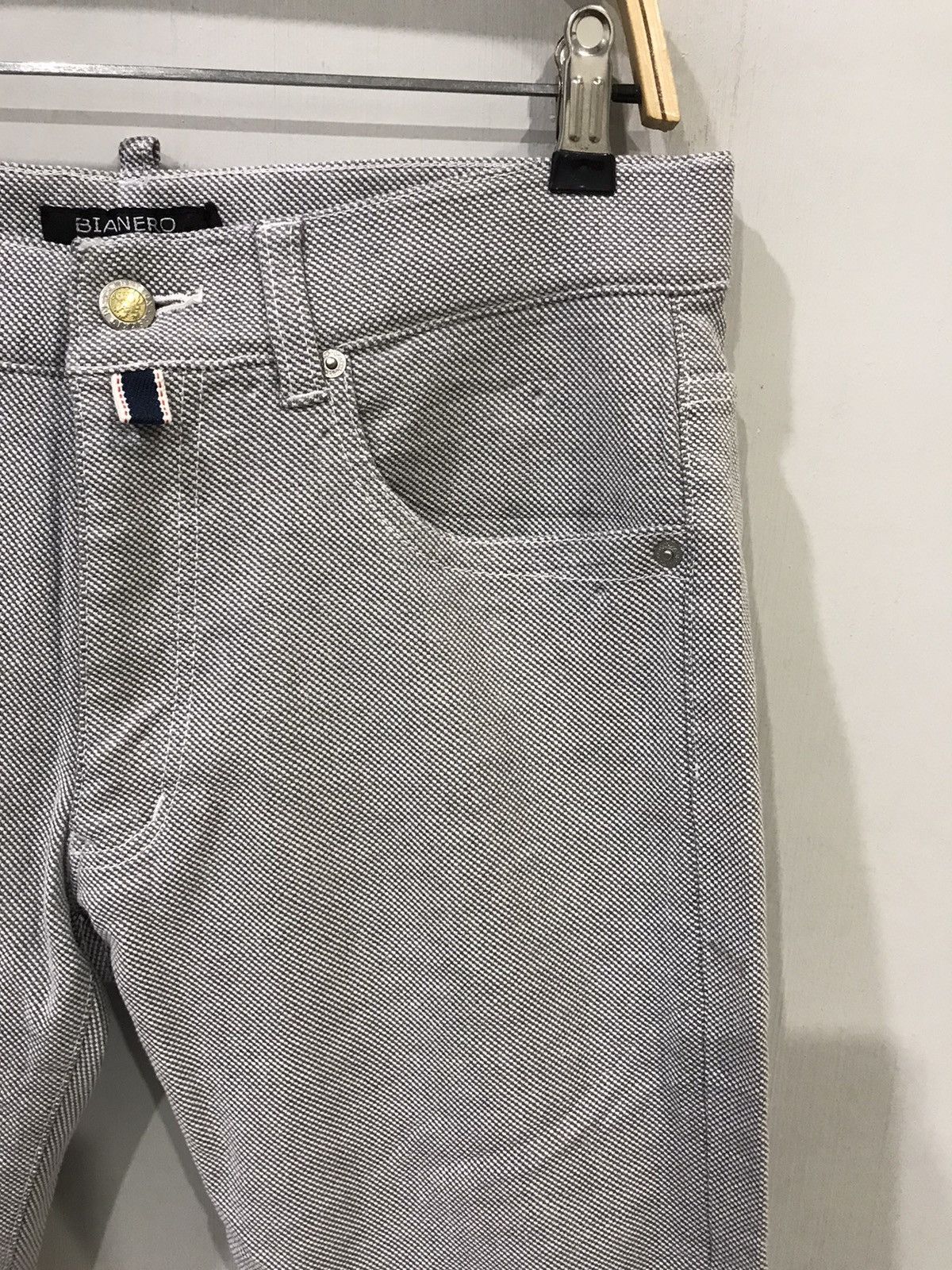 Designer × Japanese Brand BIANERO Laura Felice Japan Designer Skinny Stretchable Pant Size US 32 / EU 48 - 2 Thumbnail