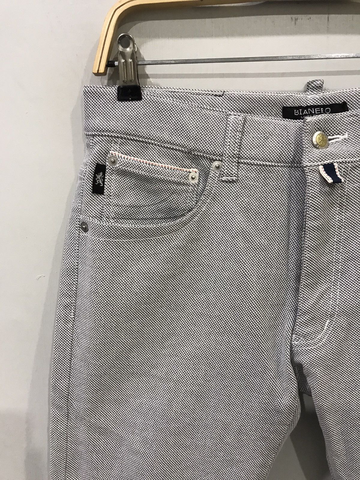 Designer × Japanese Brand BIANERO Laura Felice Japan Designer Skinny Stretchable Pant Size US 32 / EU 48 - 3 Thumbnail