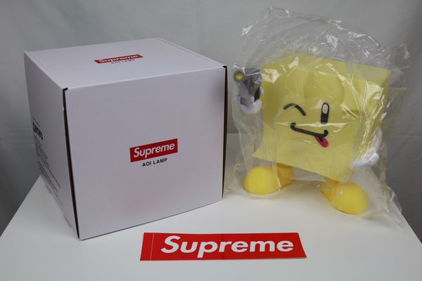 Supreme Supreme “Sticky Note Molded Lamp” AOI Yellow NEW - SS22