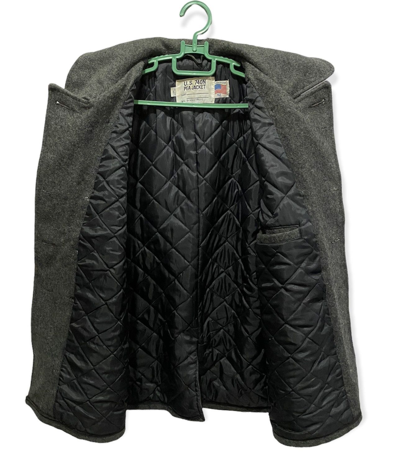 Schott × Vintage Vintage Surplus U.S 740N Pea Jacket by Schott Size US L / EU 52-54 / 3 - 6 Thumbnail