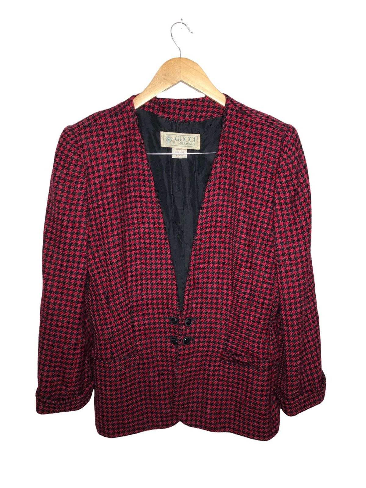 Gucci × Vintage Vintaga Gucci Wool coat Size M / US 6-8 / IT 42-44 - 1 Thumbnail