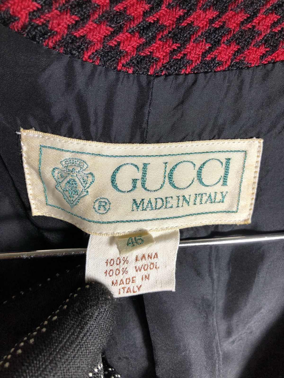 Gucci × Vintage Vintaga Gucci Wool coat Size M / US 6-8 / IT 42-44 - 9 Thumbnail