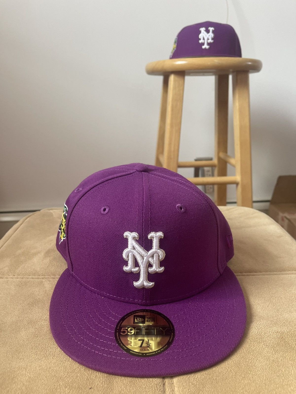 New Era 59Fifty NY Mets x Hat Club “High Voltage” sz. sold 7 1/2