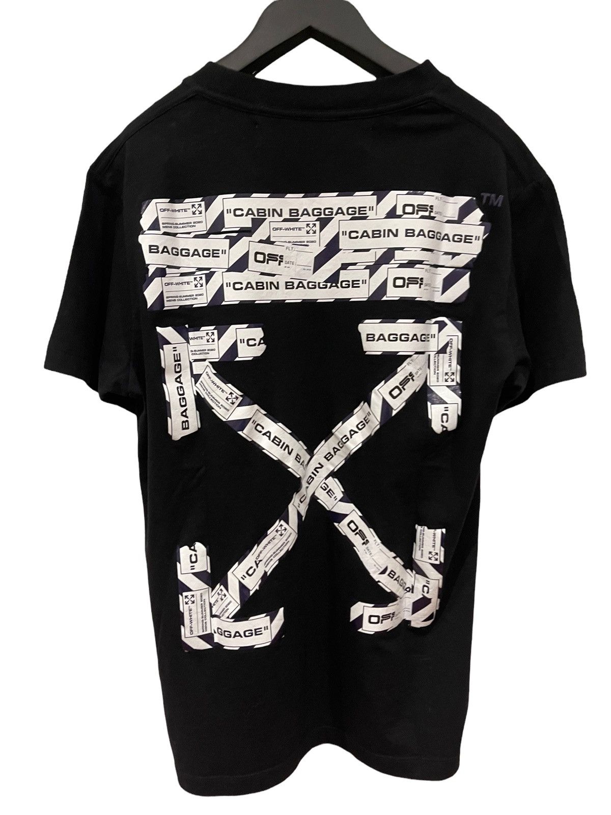 Off White Airport Taped T-shirt
