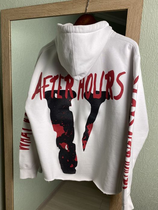 Weeknd vlone hoodie hot sale