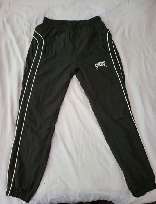 Revenge Revenge Double Stripe Track Pants Black M | Grailed