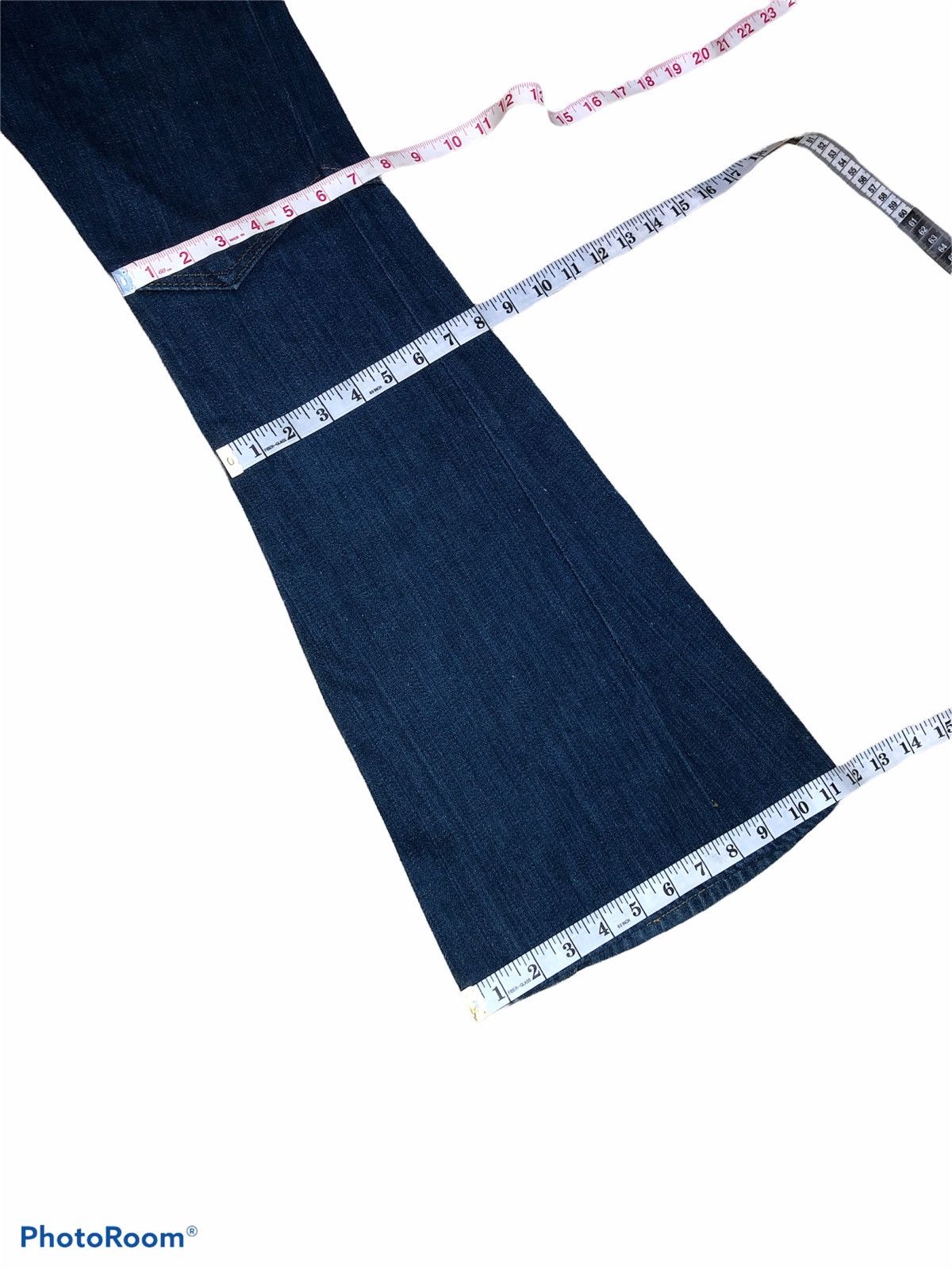 Edwin 70s VINTAGE EDWIN BELL BOTTOM SELVEDGE DENIM Size US 29 - 10 Thumbnail