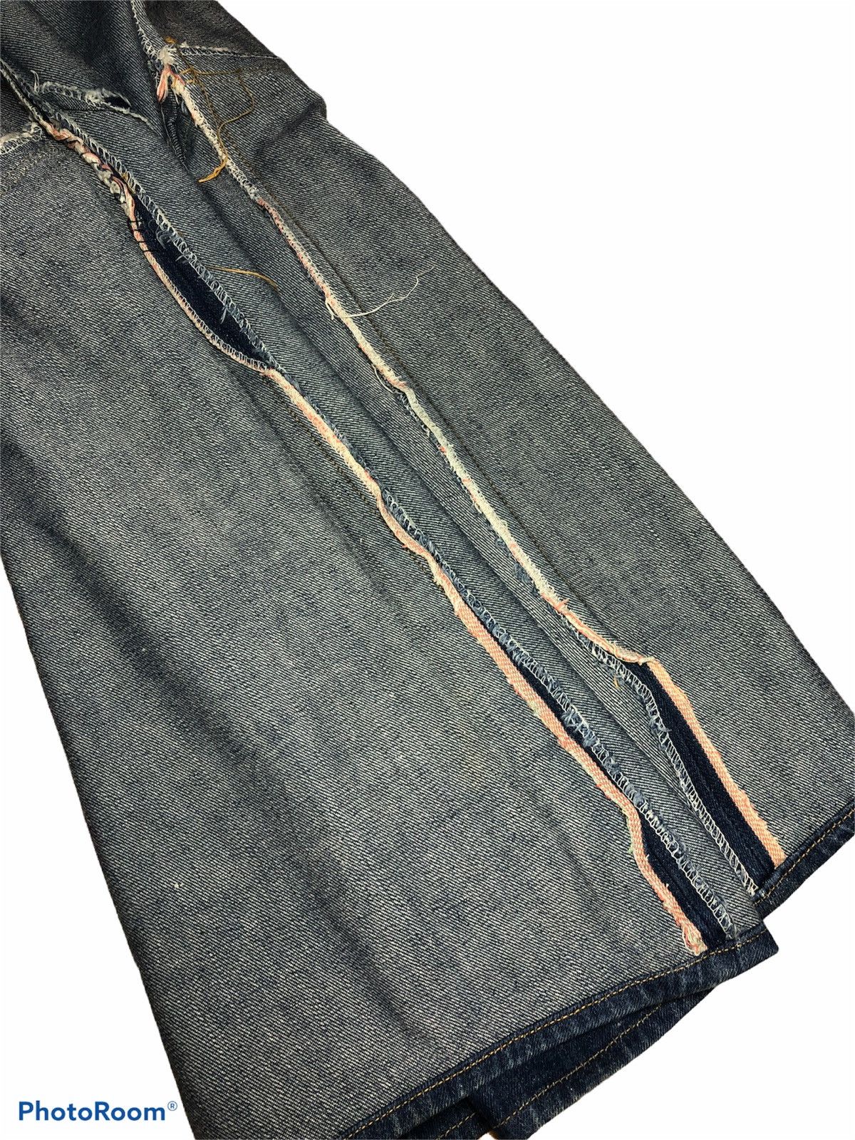 Edwin 70s VINTAGE EDWIN BELL BOTTOM SELVEDGE DENIM Size US 29 - 8 Thumbnail
