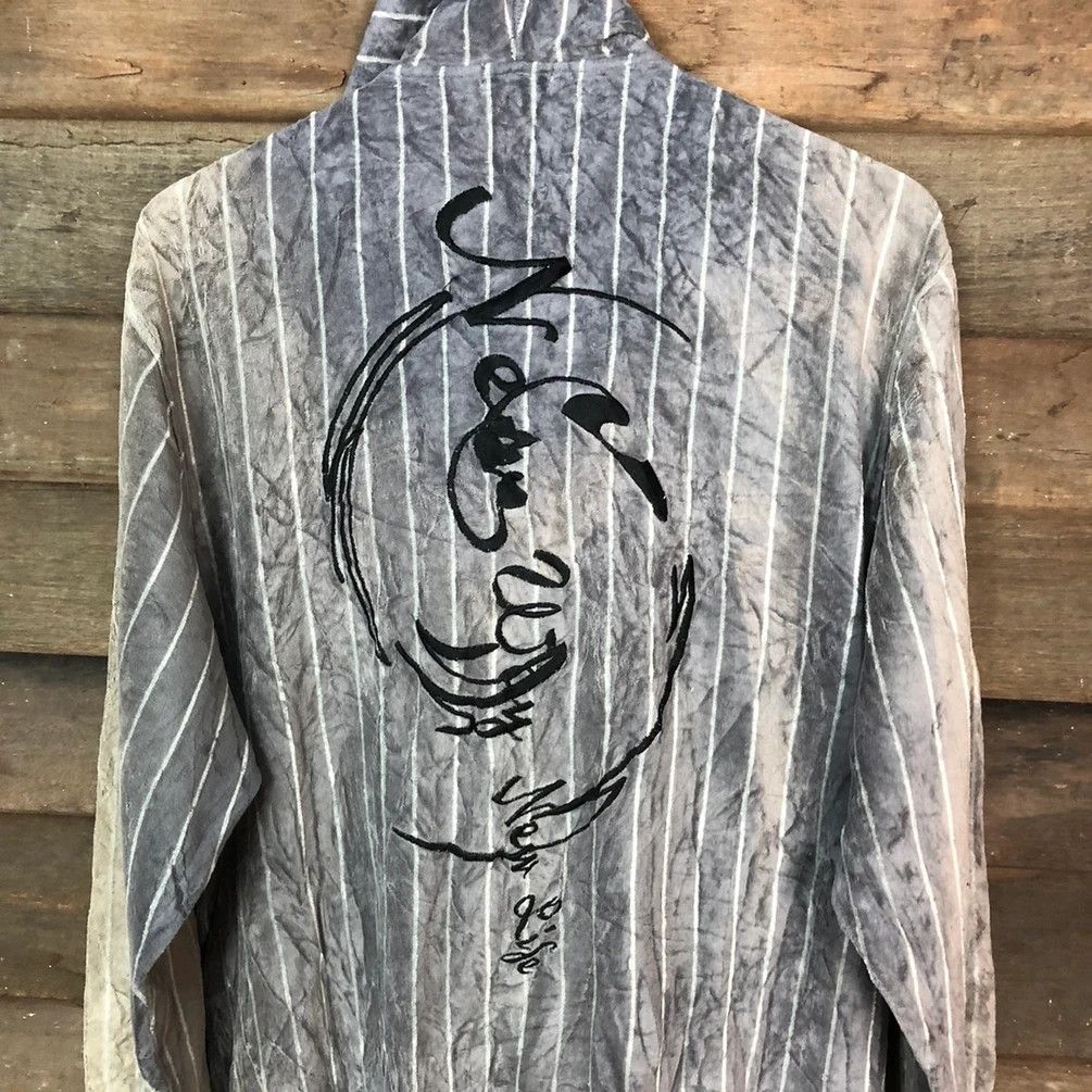Japanese Brand Grain Lust faded worn Grey art Hoodies sweater #6832 Size US L / EU 52-54 / 3 - 2 Thumbnail