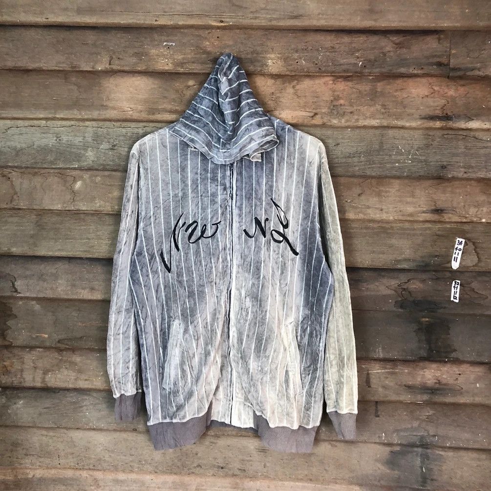 Japanese Brand Grain Lust faded worn Grey art Hoodies sweater #6832 Size US L / EU 52-54 / 3 - 11 Thumbnail