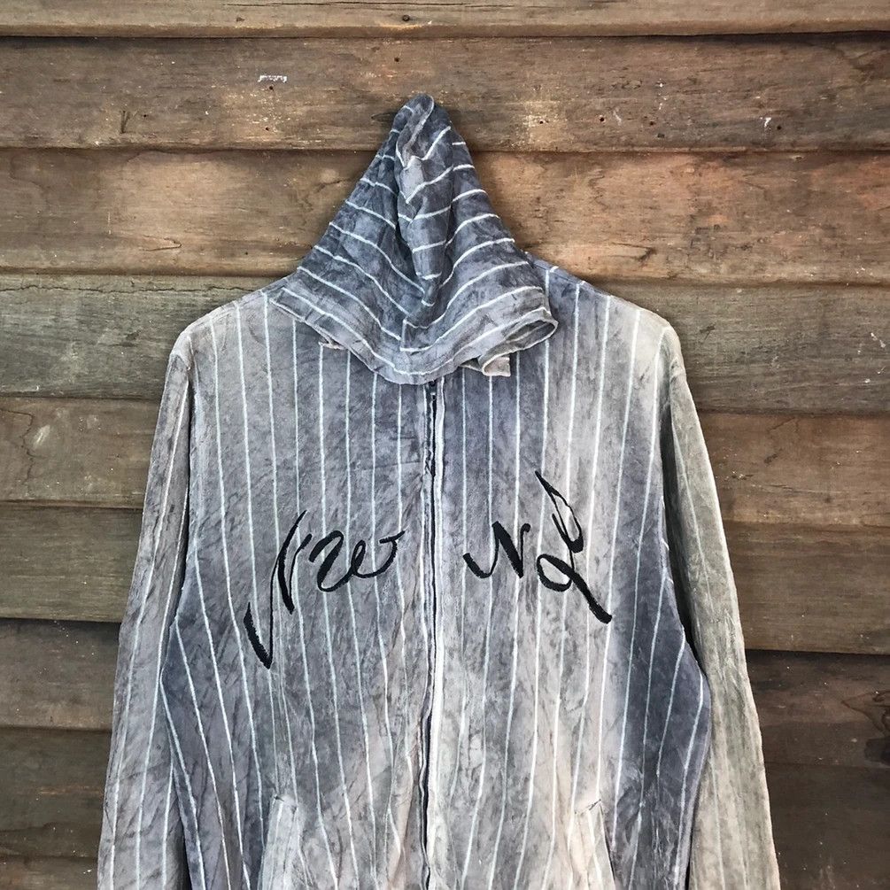 Japanese Brand Grain Lust faded worn Grey art Hoodies sweater #6832 Size US L / EU 52-54 / 3 - 10 Thumbnail