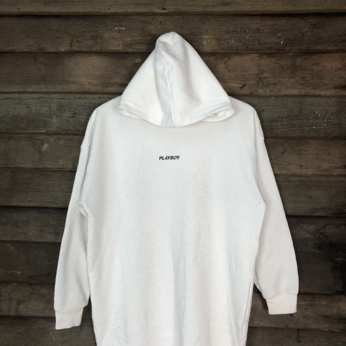 Playboy Play Boy bunny sex White Long Hoodie #H347 Size US L / EU 52-54 / 3 - 6 Thumbnail