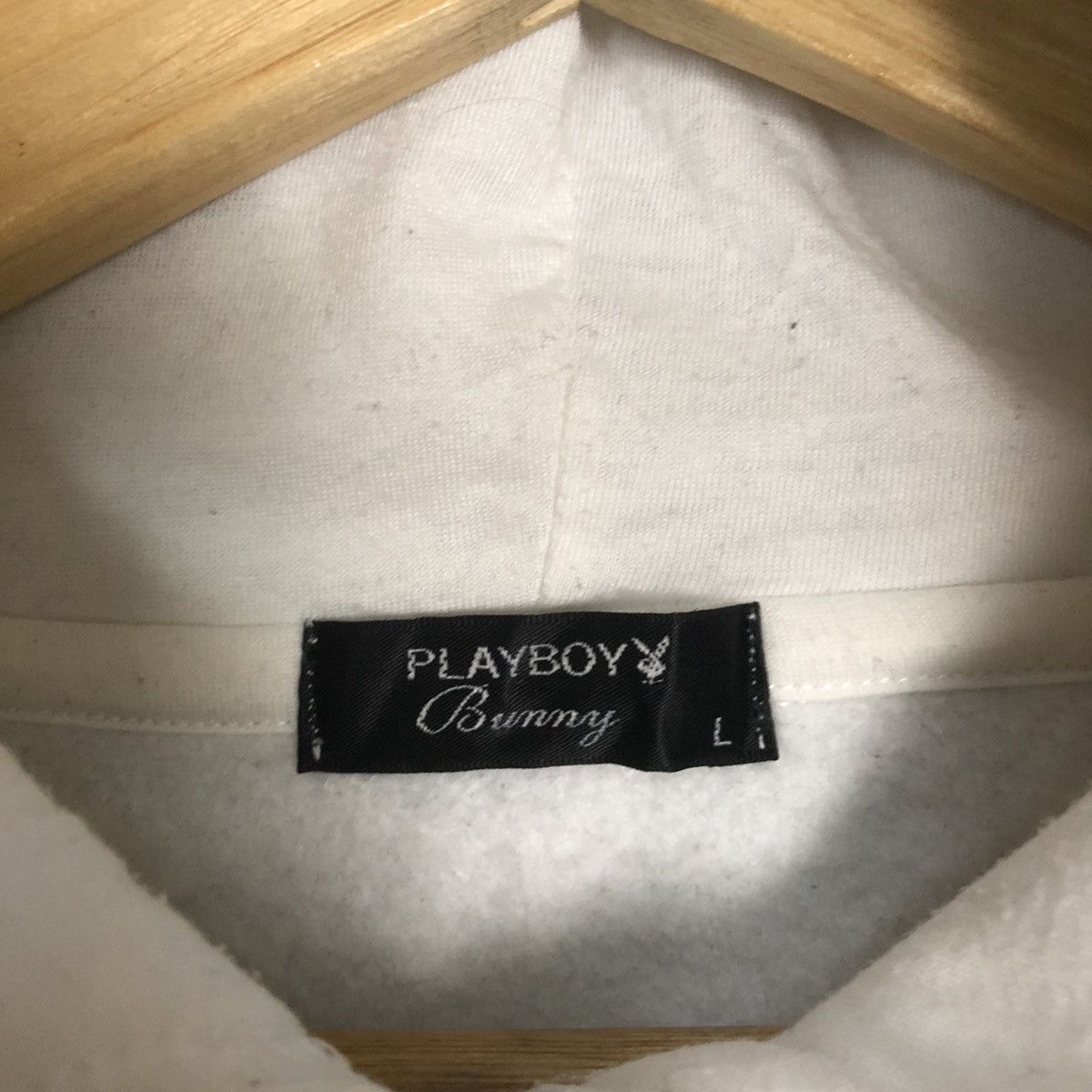 Playboy Play Boy bunny sex White Long Hoodie #H347 Size US L / EU 52-54 / 3 - 11 Thumbnail