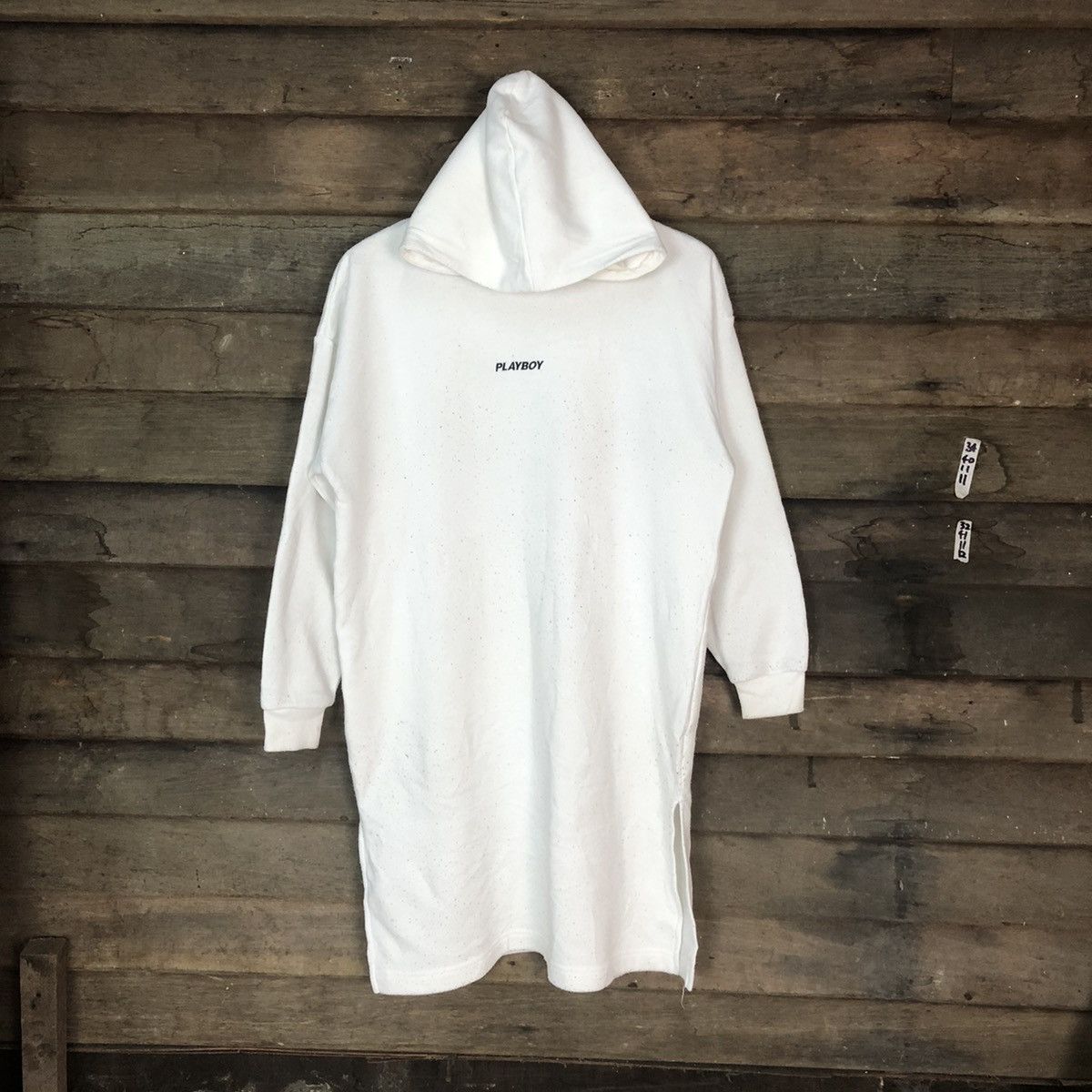 Playboy Play Boy bunny sex White Long Hoodie #H347 Size US L / EU 52-54 / 3 - 5 Thumbnail