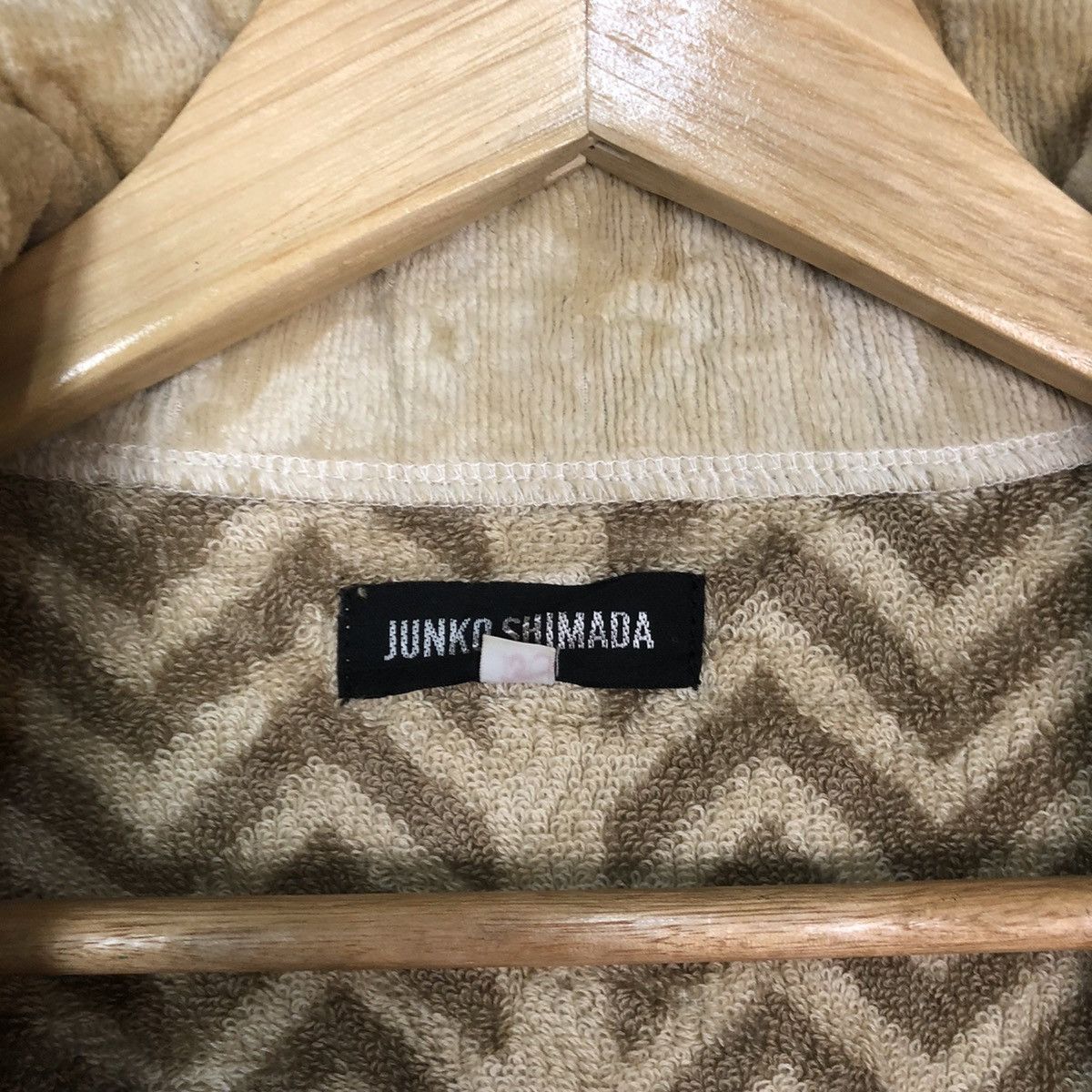 Junko Shimada Junko Shimada Brown Long cardigan bed time Knitwear #H343 Size US XL / EU 56 / 4 - 6 Thumbnail