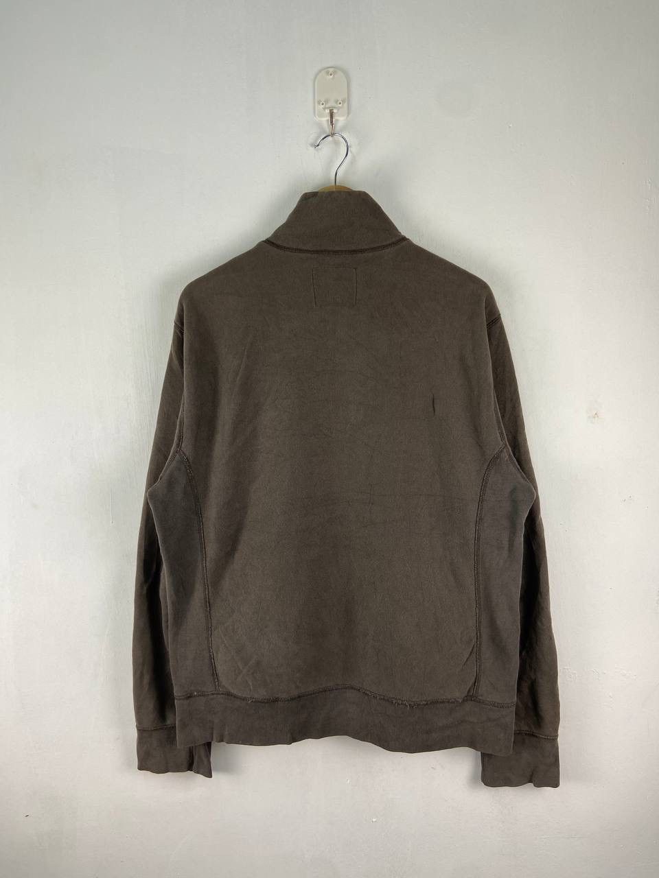 J.Crew × Vintage Vintage 90s Jcrew Jacket Sweatshirt Zipper Size US L / EU 52-54 / 3 - 6 Thumbnail