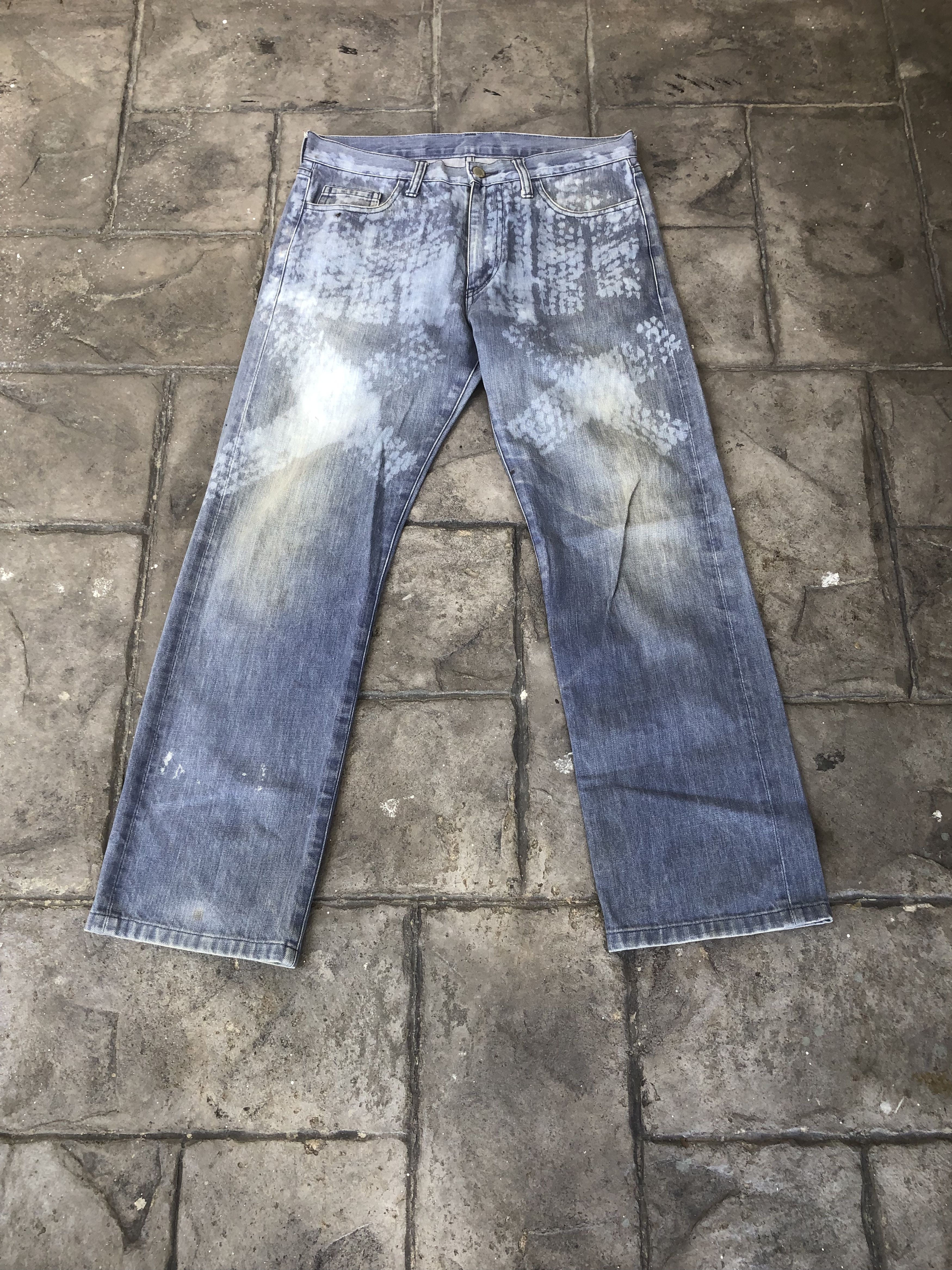 Comme des Garcons Japanese Designer Comme des Garcons Art Denim Size US 33 - 3 Thumbnail