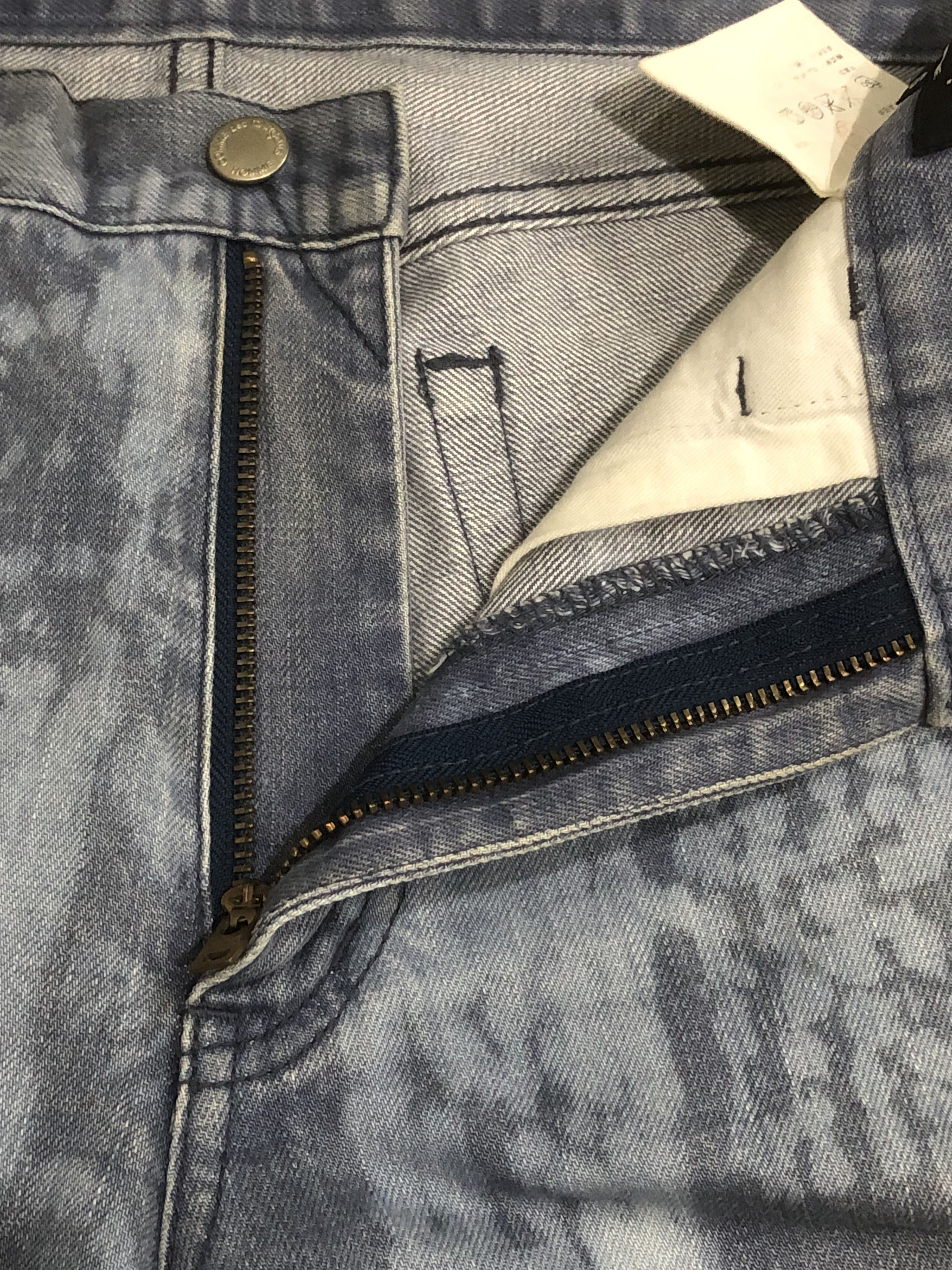 Comme des Garcons Japanese Designer Comme des Garcons Art Denim Size US 33 - 5 Thumbnail