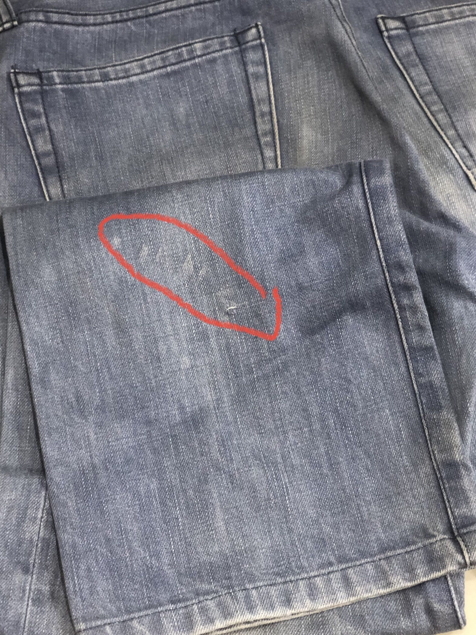 Comme des Garcons Japanese Designer Comme des Garcons Art Denim Size US 33 - 12 Thumbnail
