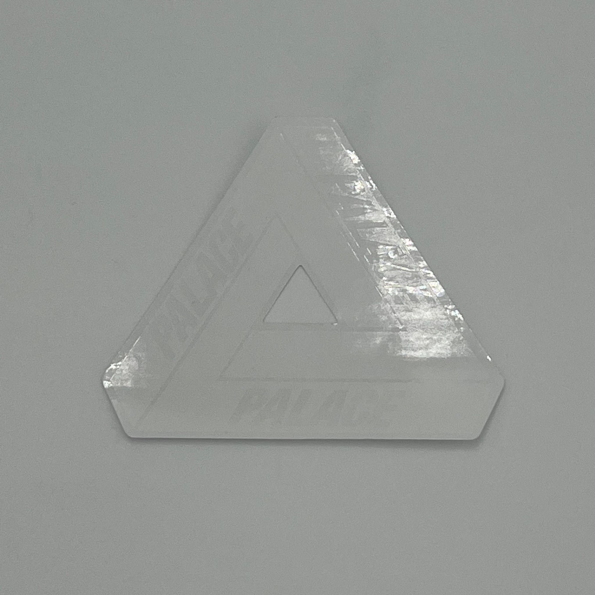 Palace Palace Tri-Ferg Stickers Clear/White (3) Size ONE SIZE - 3 Thumbnail