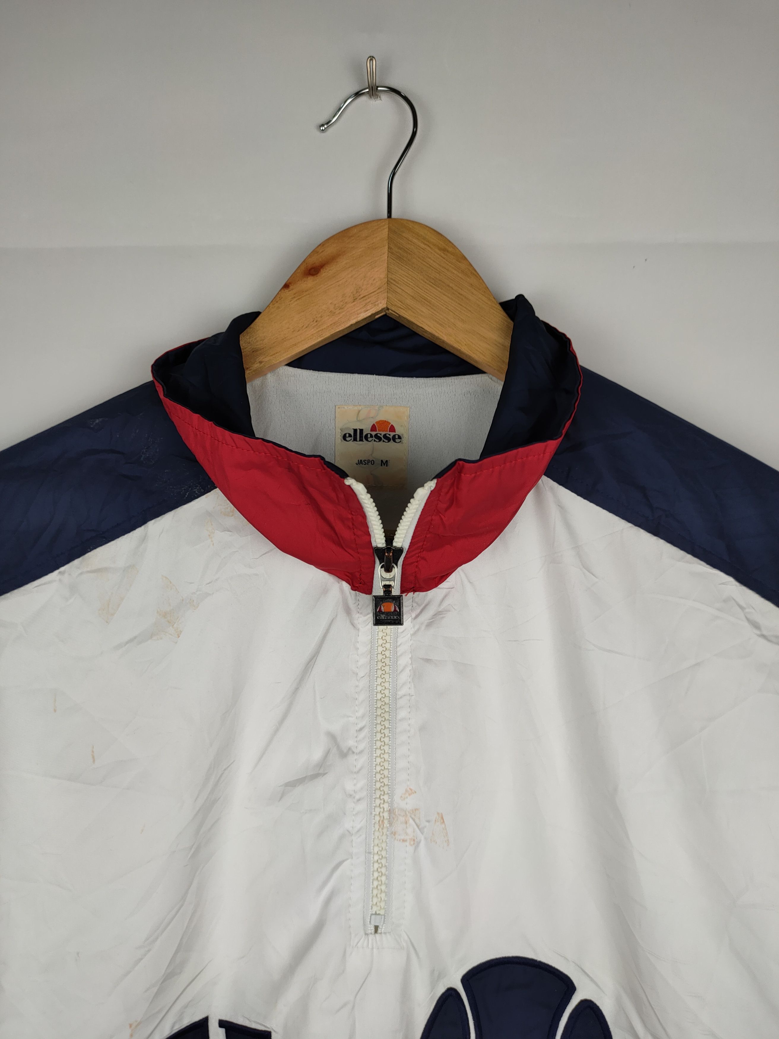 Ellesse × Vintage Vintage Ellesse Big Spellout Windbreaker Size US XL / EU 56 / 4 - 2 Thumbnail