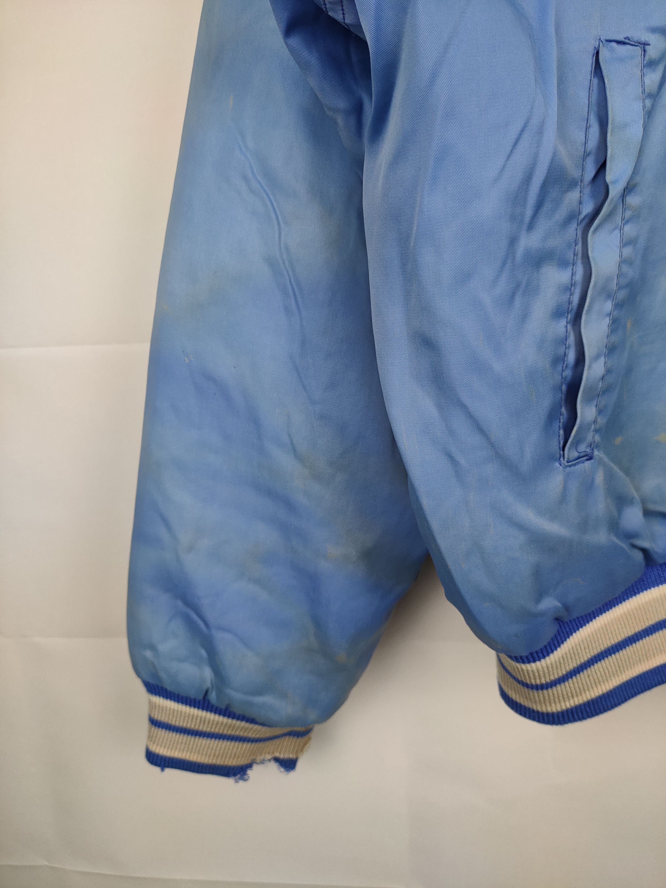 Japanese Brand × Vintage Vintage Yokohama Distressed Varsity Jacket Size US L / EU 52-54 / 3 - 5 Thumbnail