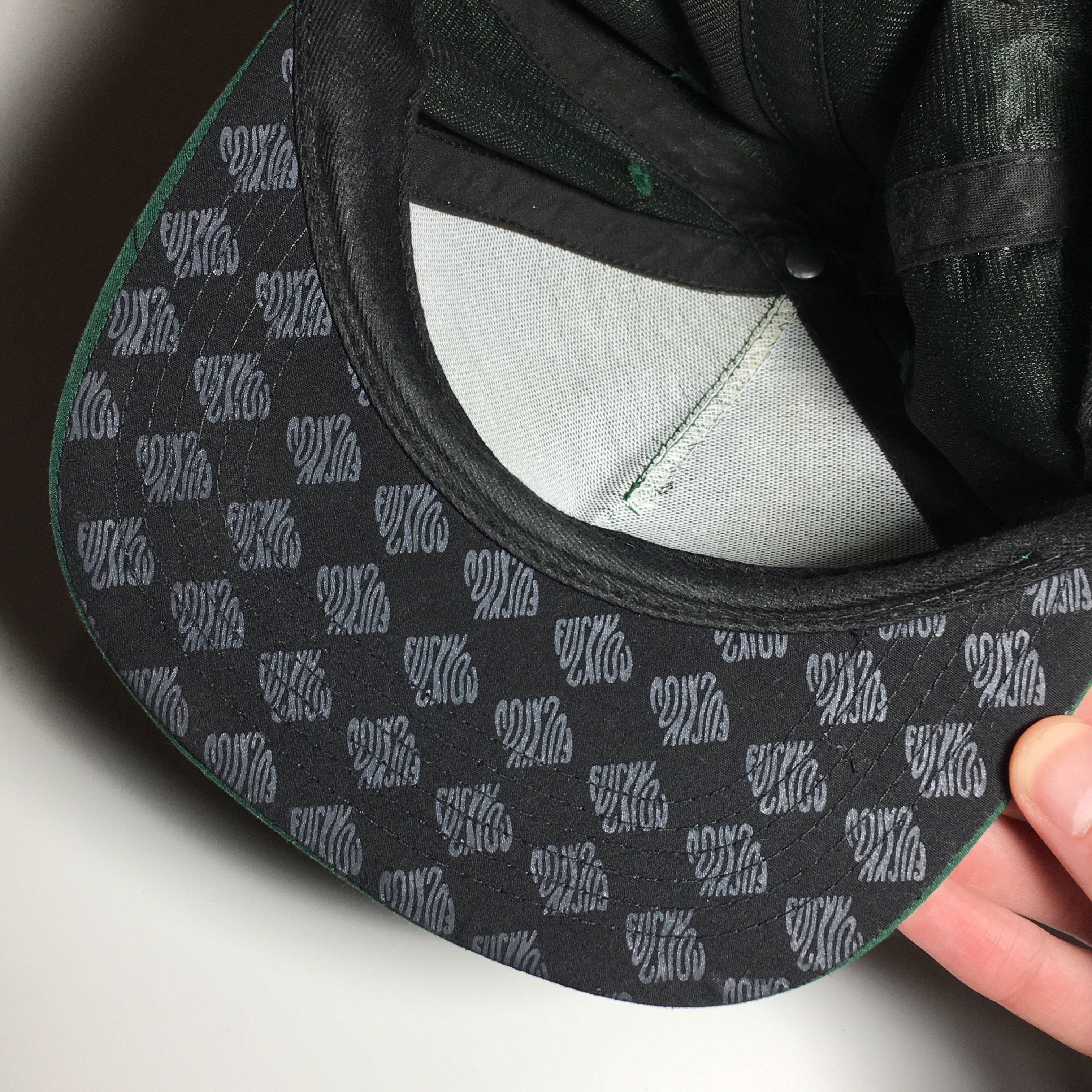 Huf HUF Green Waterproof Snapback Hat Cap Size ONE SIZE - 10 Thumbnail