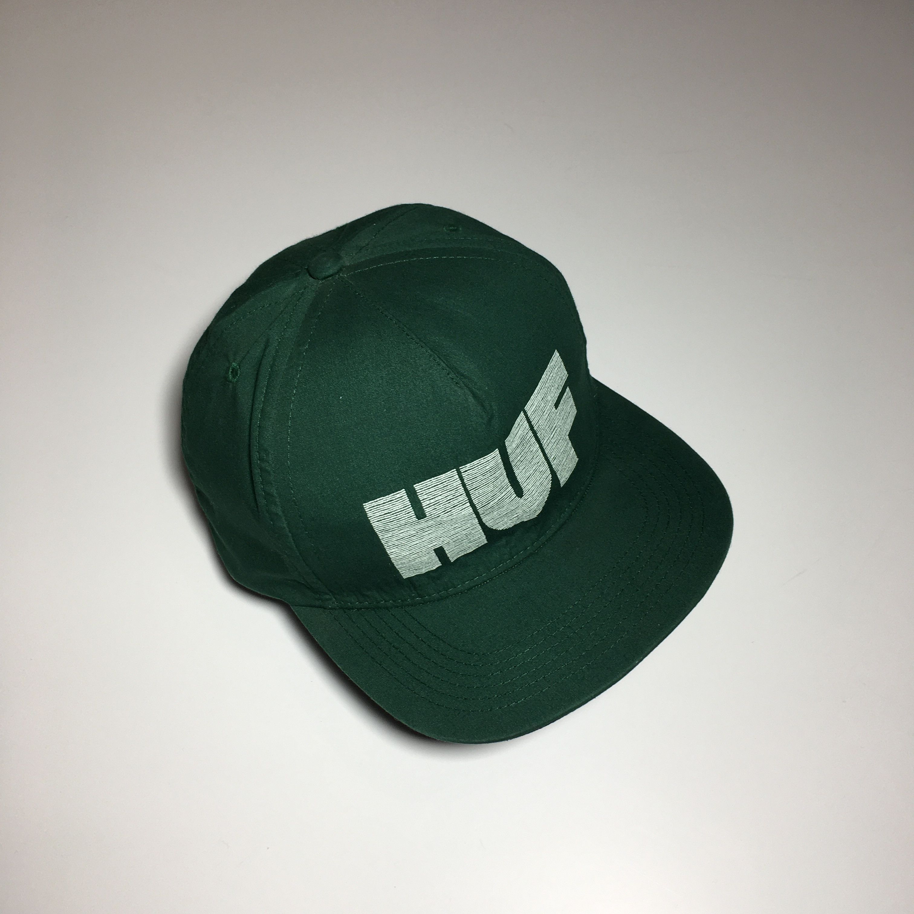 Huf HUF Green Waterproof Snapback Hat Cap Size ONE SIZE - 1 Thumbnail