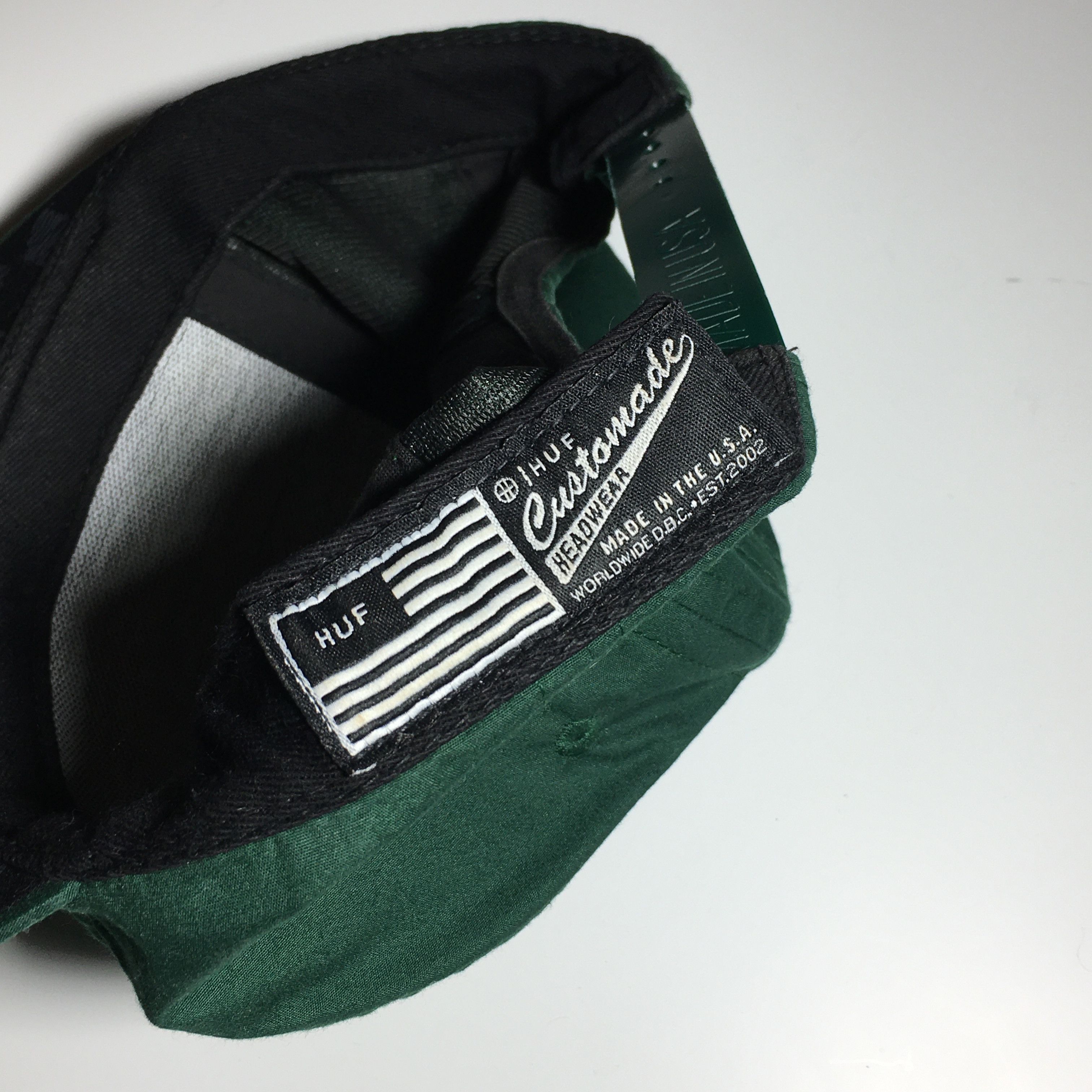 Huf HUF Green Waterproof Snapback Hat Cap Size ONE SIZE - 8 Thumbnail