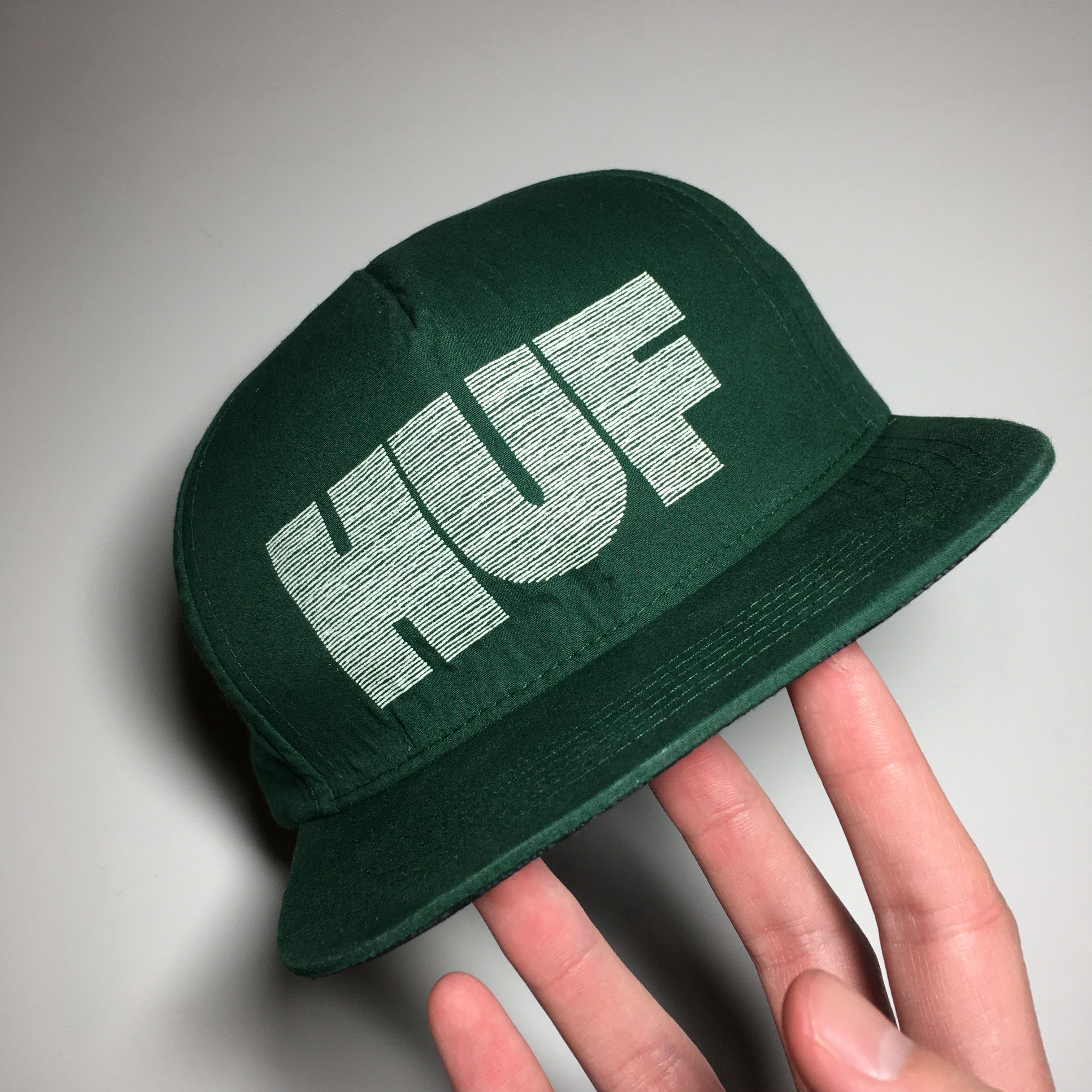 Huf HUF Green Waterproof Snapback Hat Cap Size ONE SIZE - 2 Thumbnail