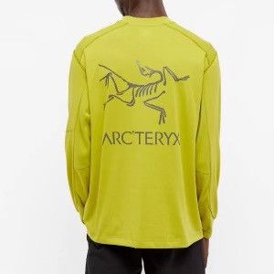 Arc'Teryx ARC'TERYX SYSTEM A LONG SLEEVE COPAL BIRD TEE | Grailed