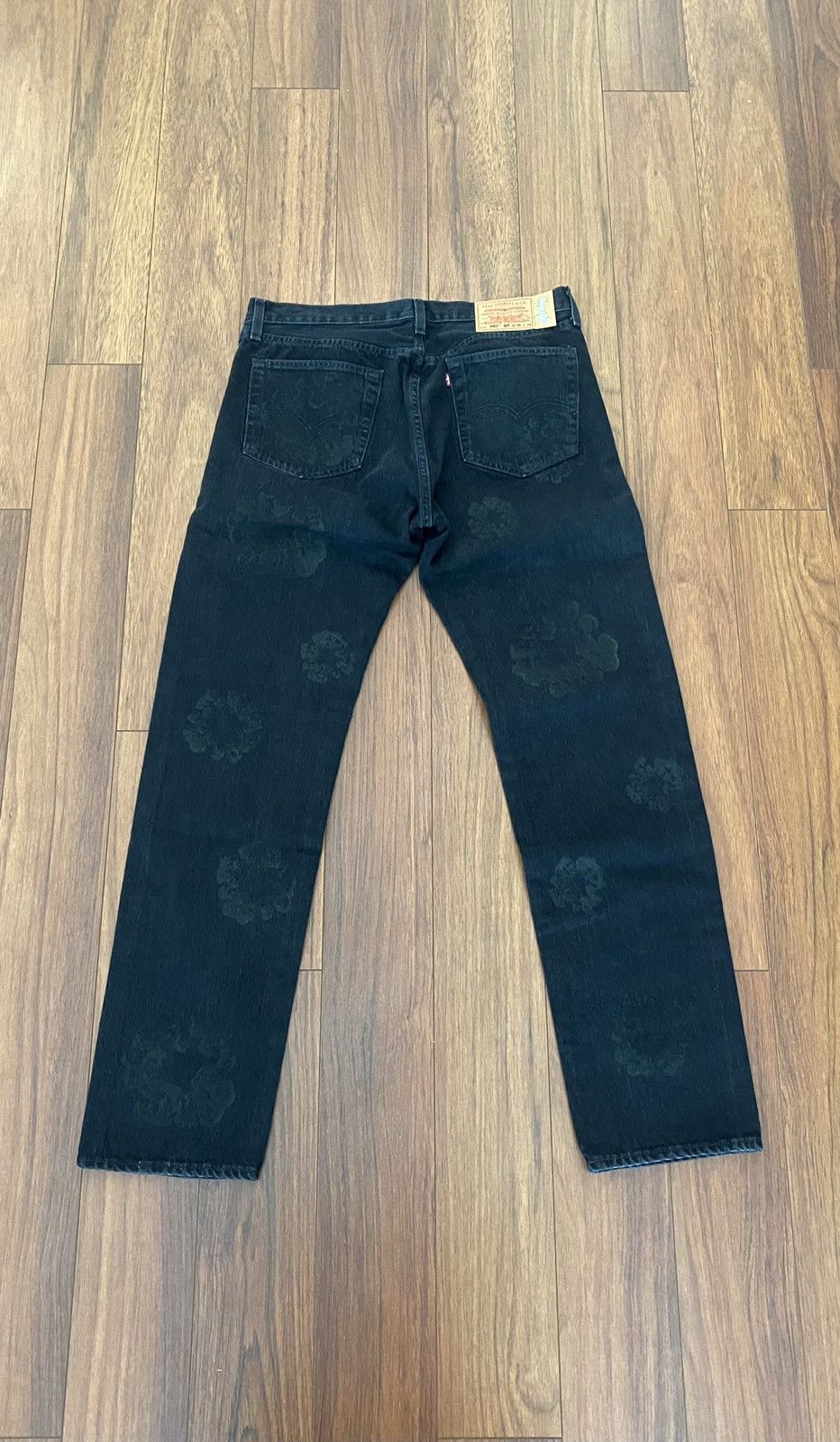 DENIM TEARS Denim Tears Mono Cotton Wreath Denim Black Size US 36 / EU 52 - 2 Thumbnail