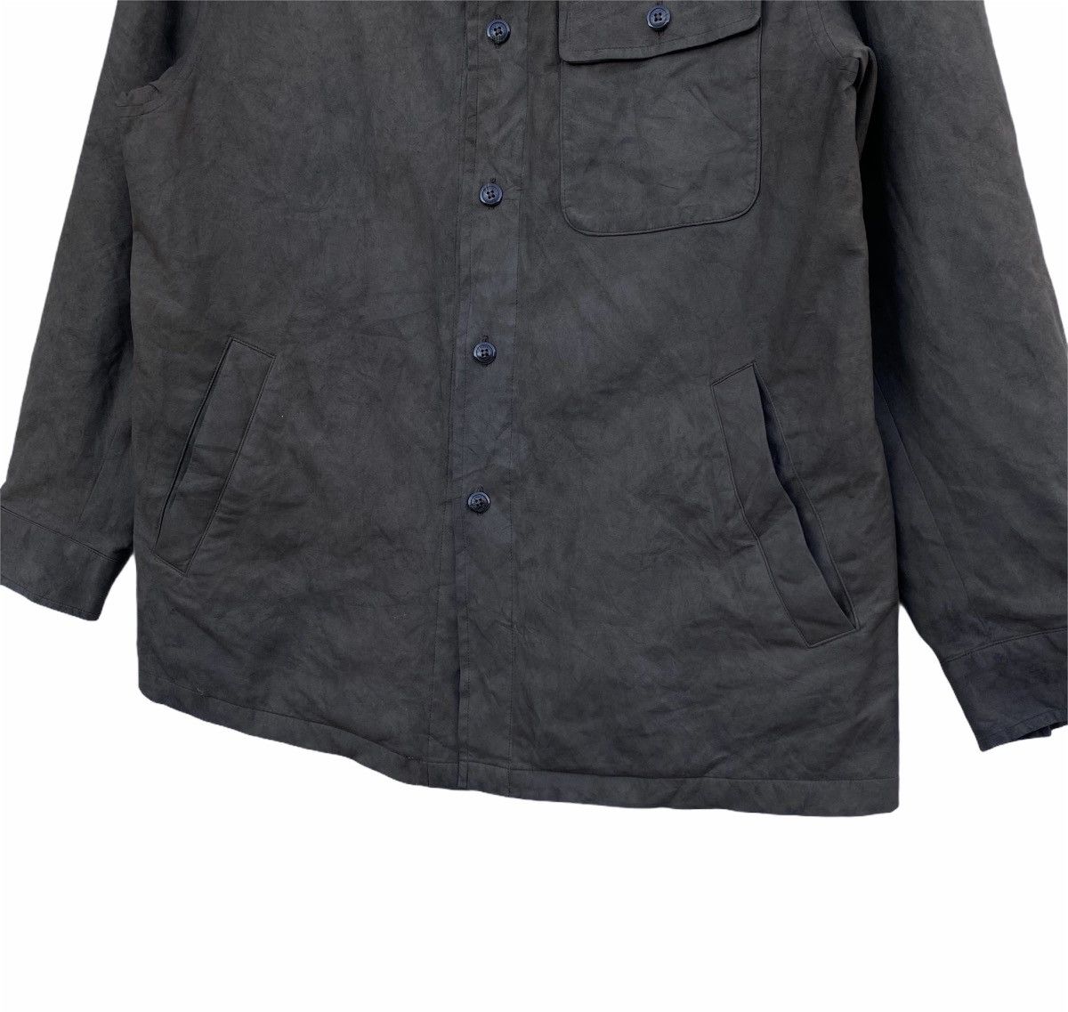 Burberry Rare Burberry London Artificial Leather Button Ups Jacket Size US L / EU 52-54 / 3 - 4 Thumbnail