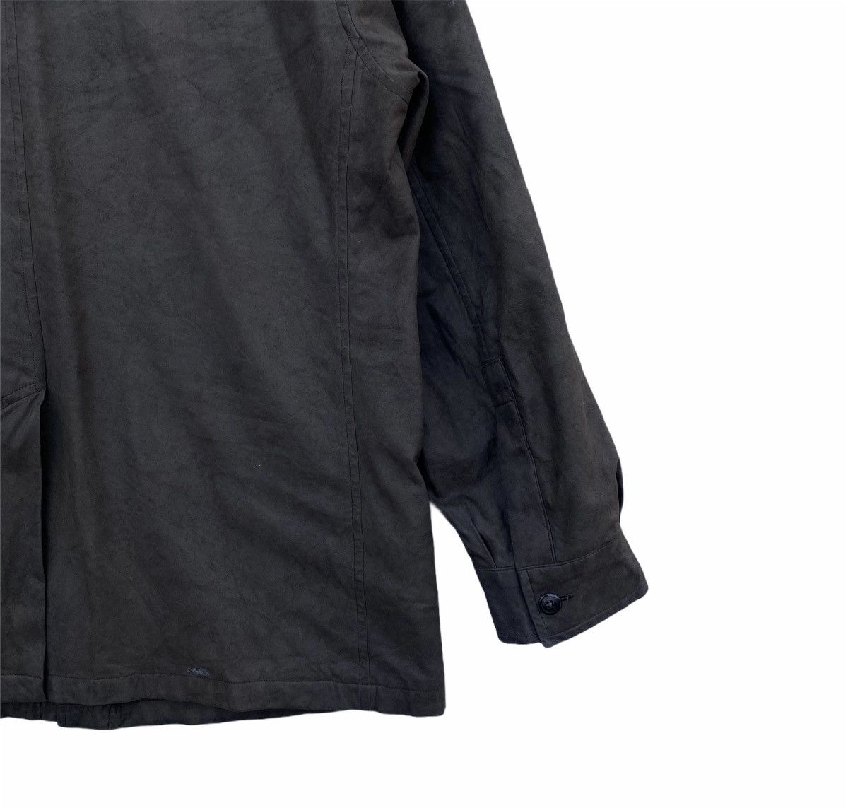Burberry Rare Burberry London Artificial Leather Button Ups Jacket Size US L / EU 52-54 / 3 - 7 Thumbnail