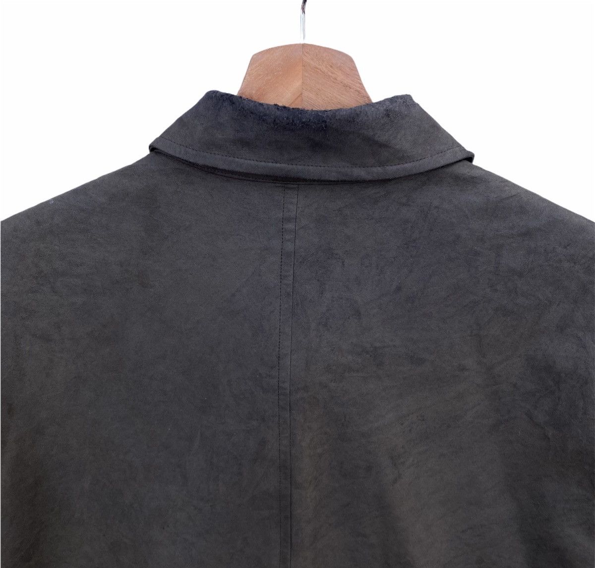Burberry Rare Burberry London Artificial Leather Button Ups Jacket Size US L / EU 52-54 / 3 - 6 Thumbnail