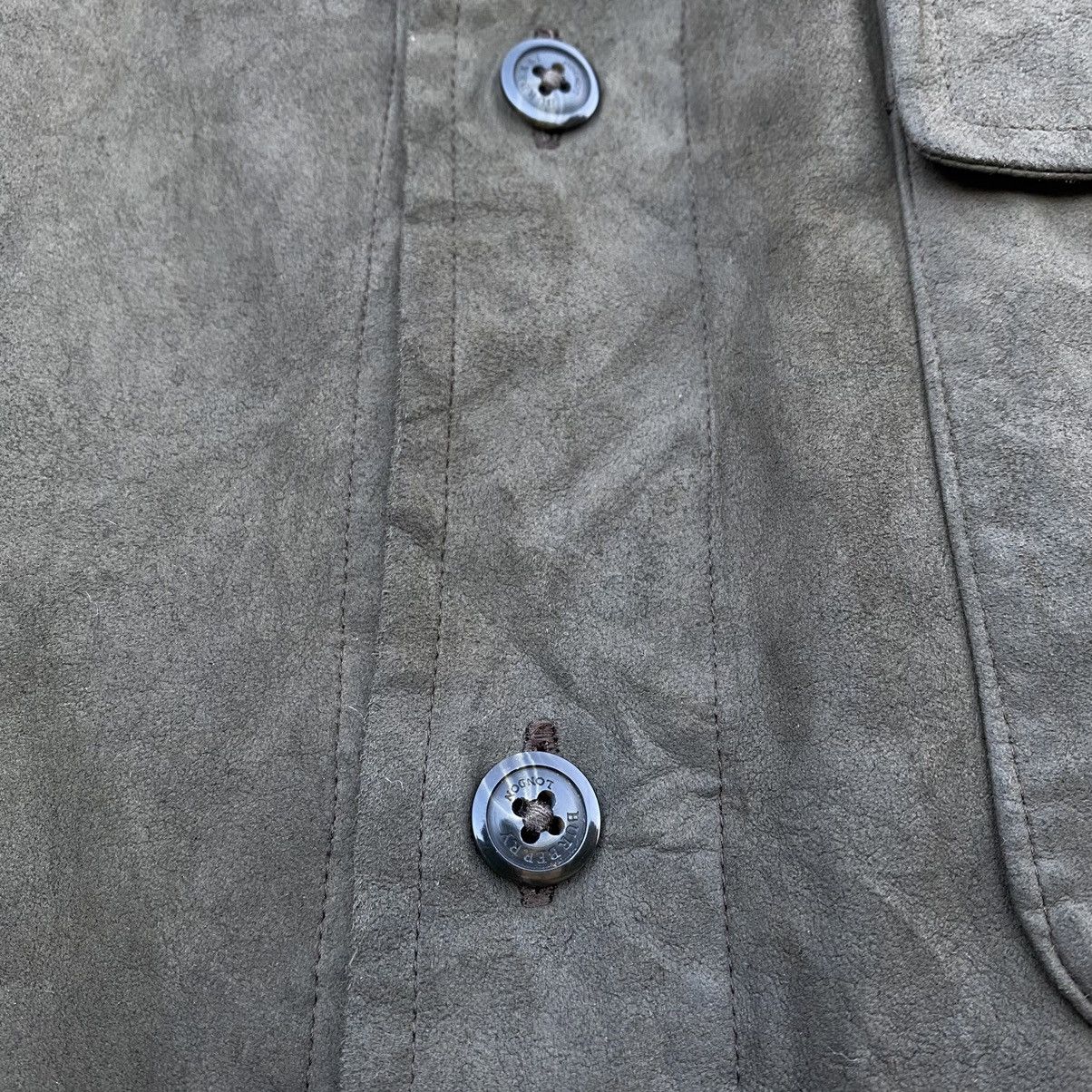 Burberry Rare Burberry London Artificial Leather Button Ups Jacket Size US L / EU 52-54 / 3 - 10 Thumbnail