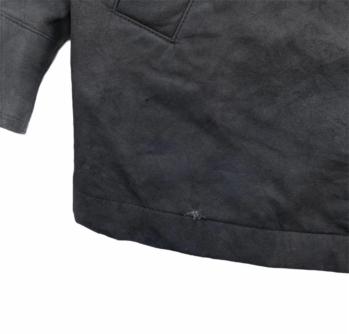 Burberry Rare Burberry London Artificial Leather Button Ups Jacket Size US L / EU 52-54 / 3 - 8 Thumbnail
