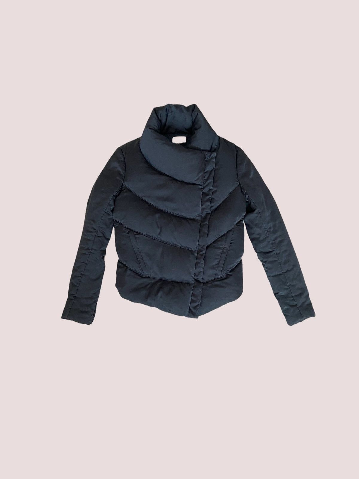 HELMUT LANG asymmetry coat
