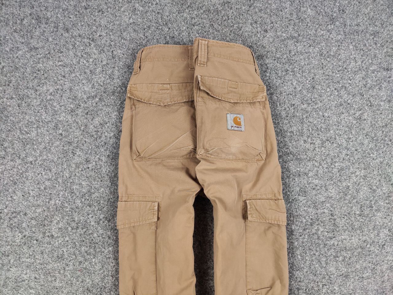 Carhartt Vintage Carhartt Wip Beige Cargo Thrift Pants Travis Style Size US 32 / EU 48 - 6 Thumbnail
