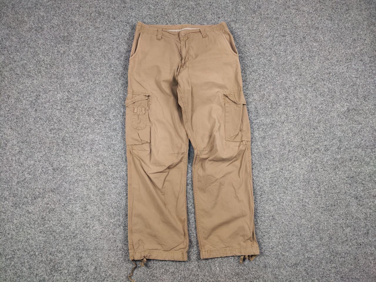 Carhartt Vintage Carhartt Wip Beige Cargo Thrift Pants Travis Style Size US 32 / EU 48 - 11 Thumbnail