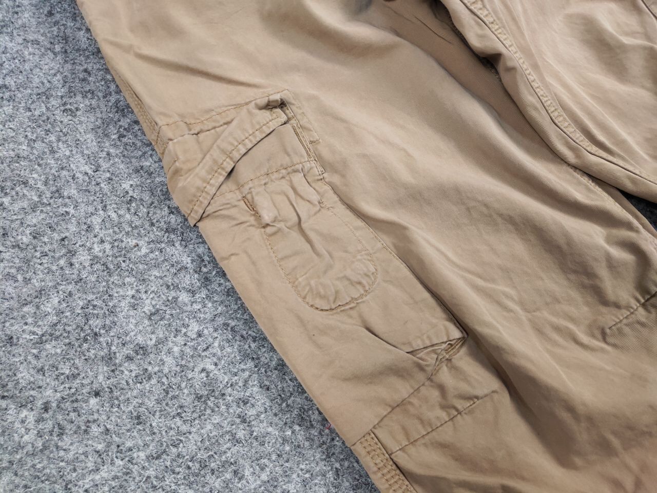 Carhartt Vintage Carhartt Wip Beige Cargo Thrift Pants Travis Style Size US 32 / EU 48 - 14 Thumbnail