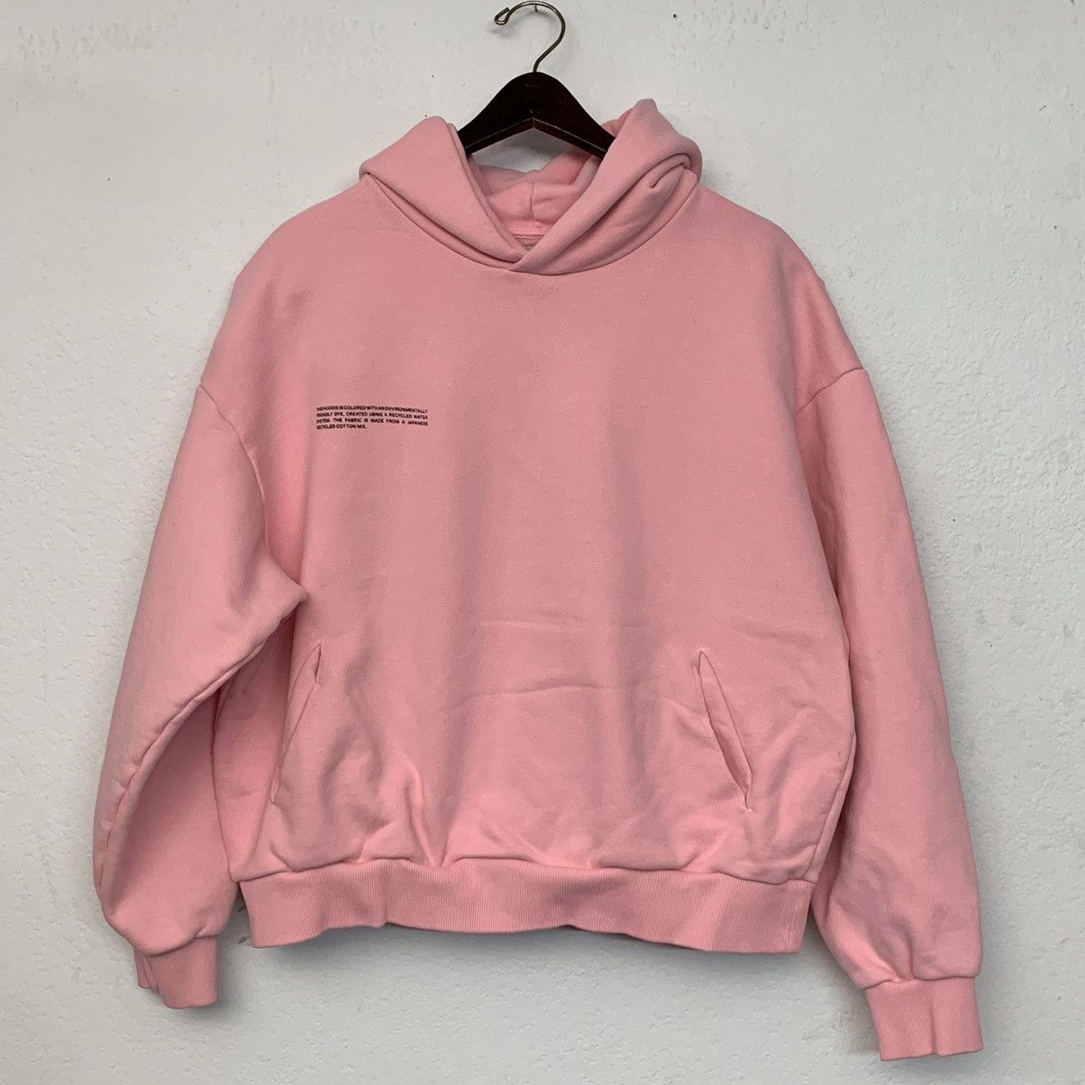 Pangaia Pangaia Heavyweight Recycled Cotton Hoodie Pink Sweater | Grailed