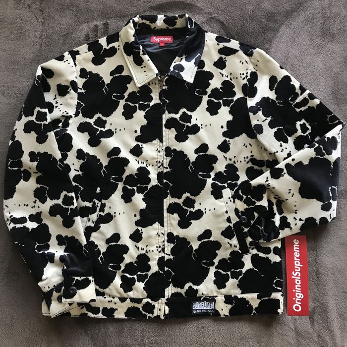 Supreme cow outlet jacket