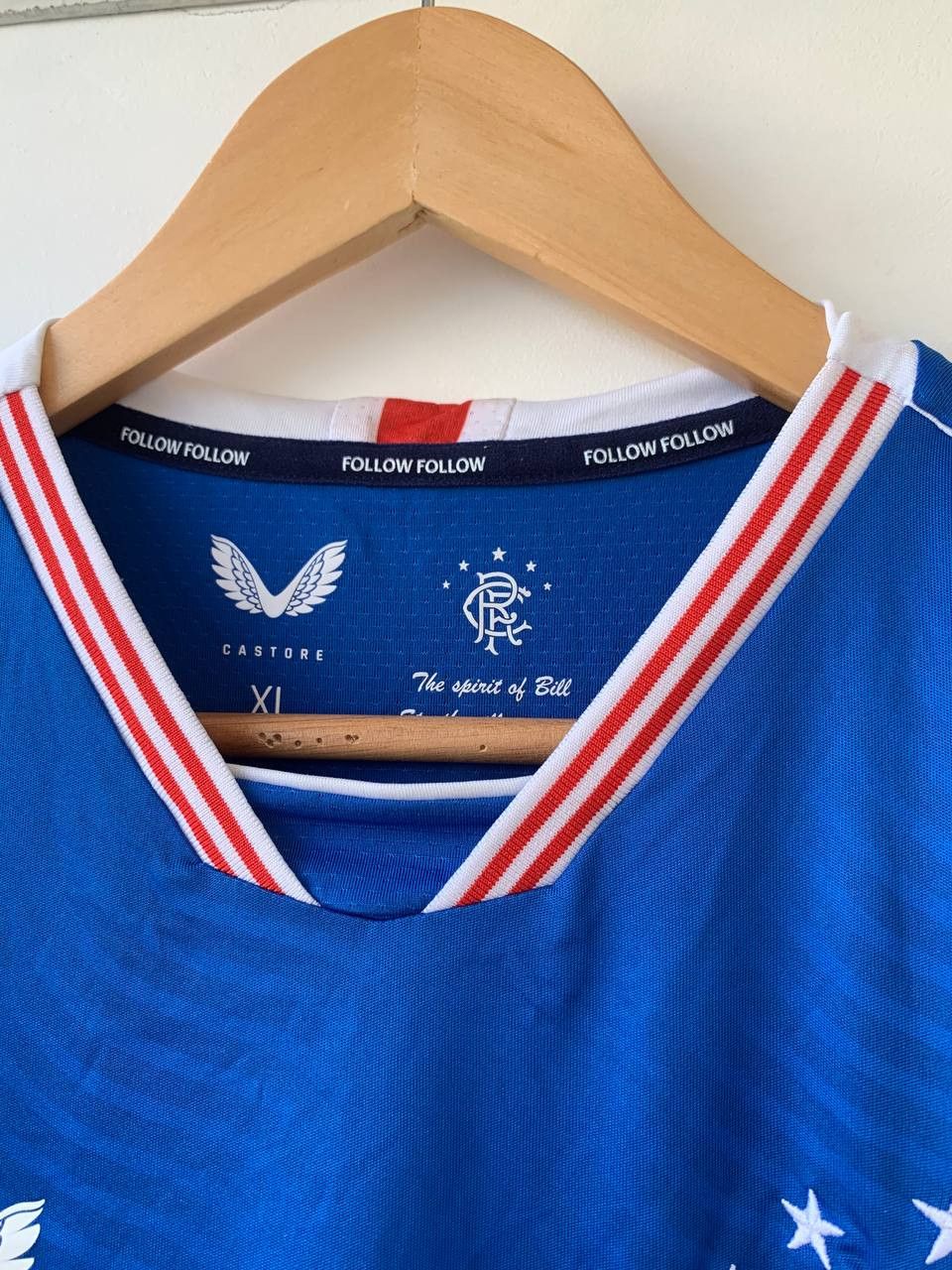 Castore × Vintage 2020-2021 Rangers Glasgow CASTORE Soccer Jersey Size US XL / EU 56 / 4 - 3 Thumbnail