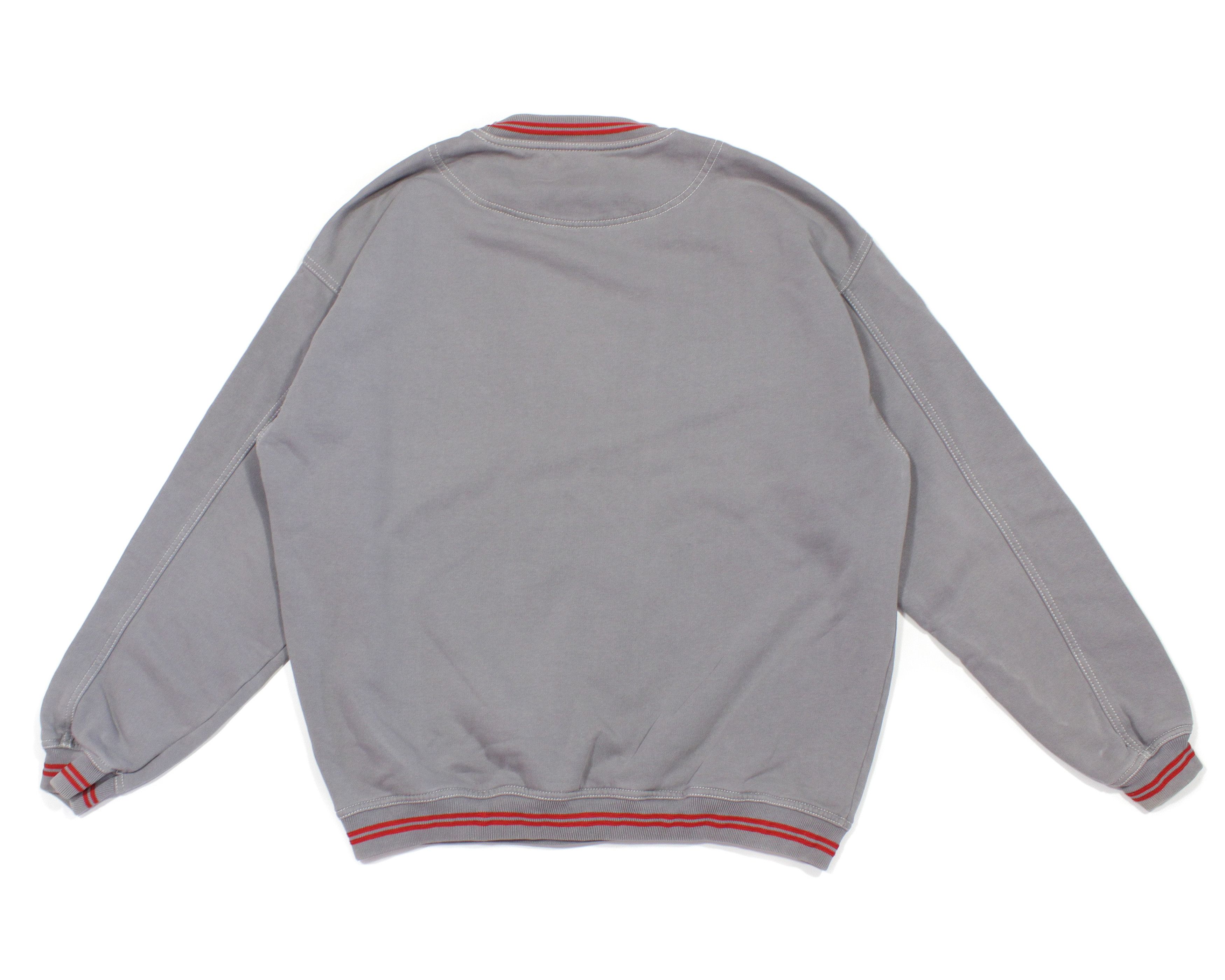Levi's 90S Embroidered Big Logo Heavy Sweatshirt Vintage Size US L / EU 52-54 / 3 - 2 Thumbnail