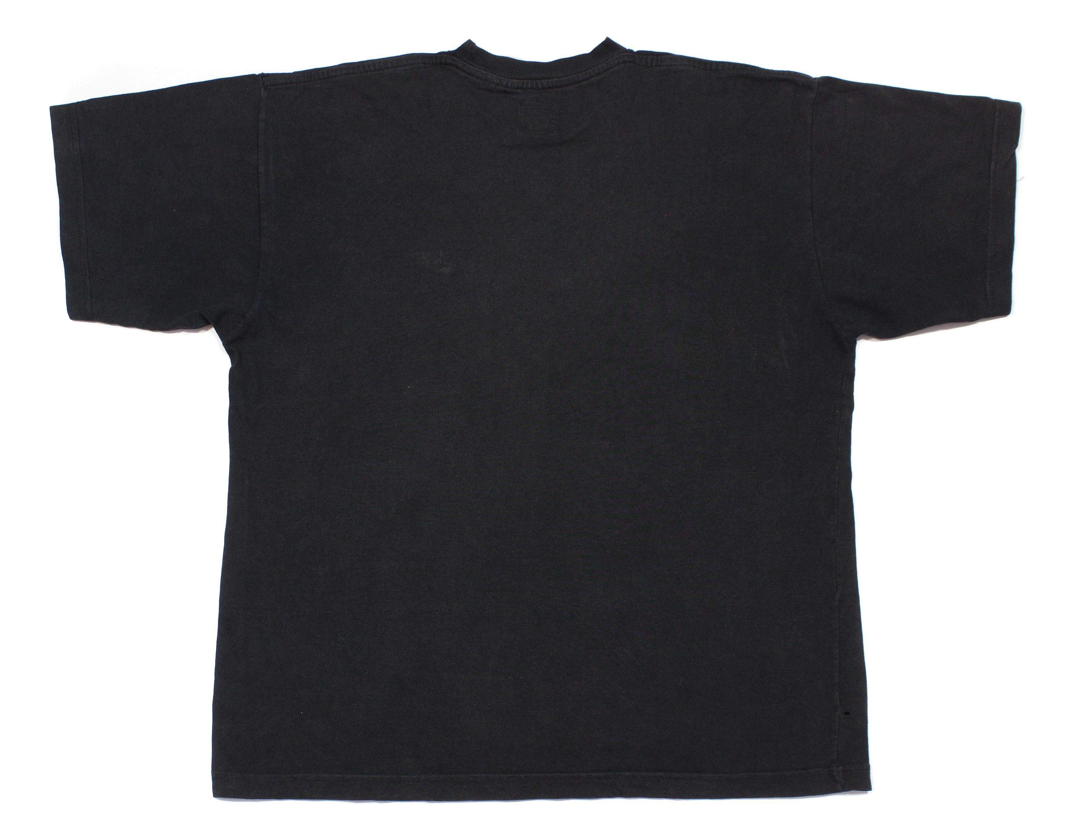 Nike 80S Swoosh Logo Distressed T-Shirt Size US L / EU 52-54 / 3 - 2 Thumbnail