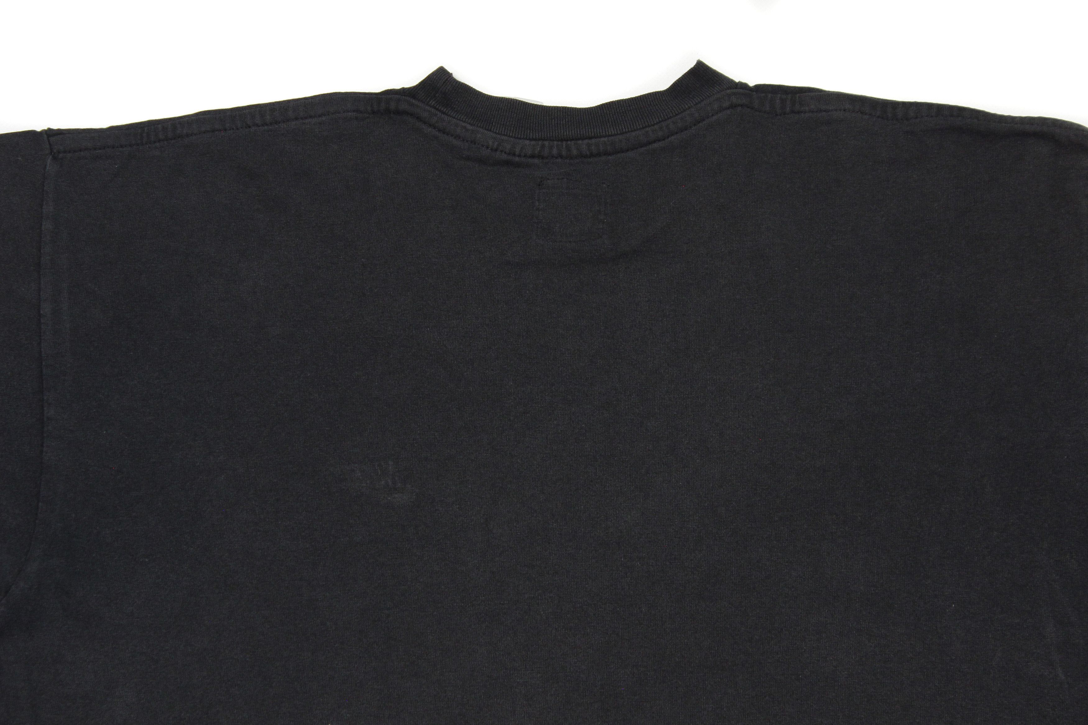 Nike 80S Swoosh Logo Distressed T-Shirt Size US L / EU 52-54 / 3 - 4 Thumbnail