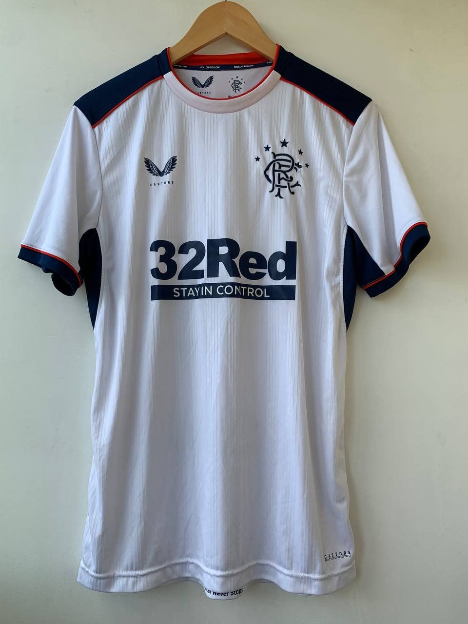 Castore Rangers KENT Glasgow CASTORE Soccer Jersey Size US M / EU 48-50 / 2 - 1 Thumbnail
