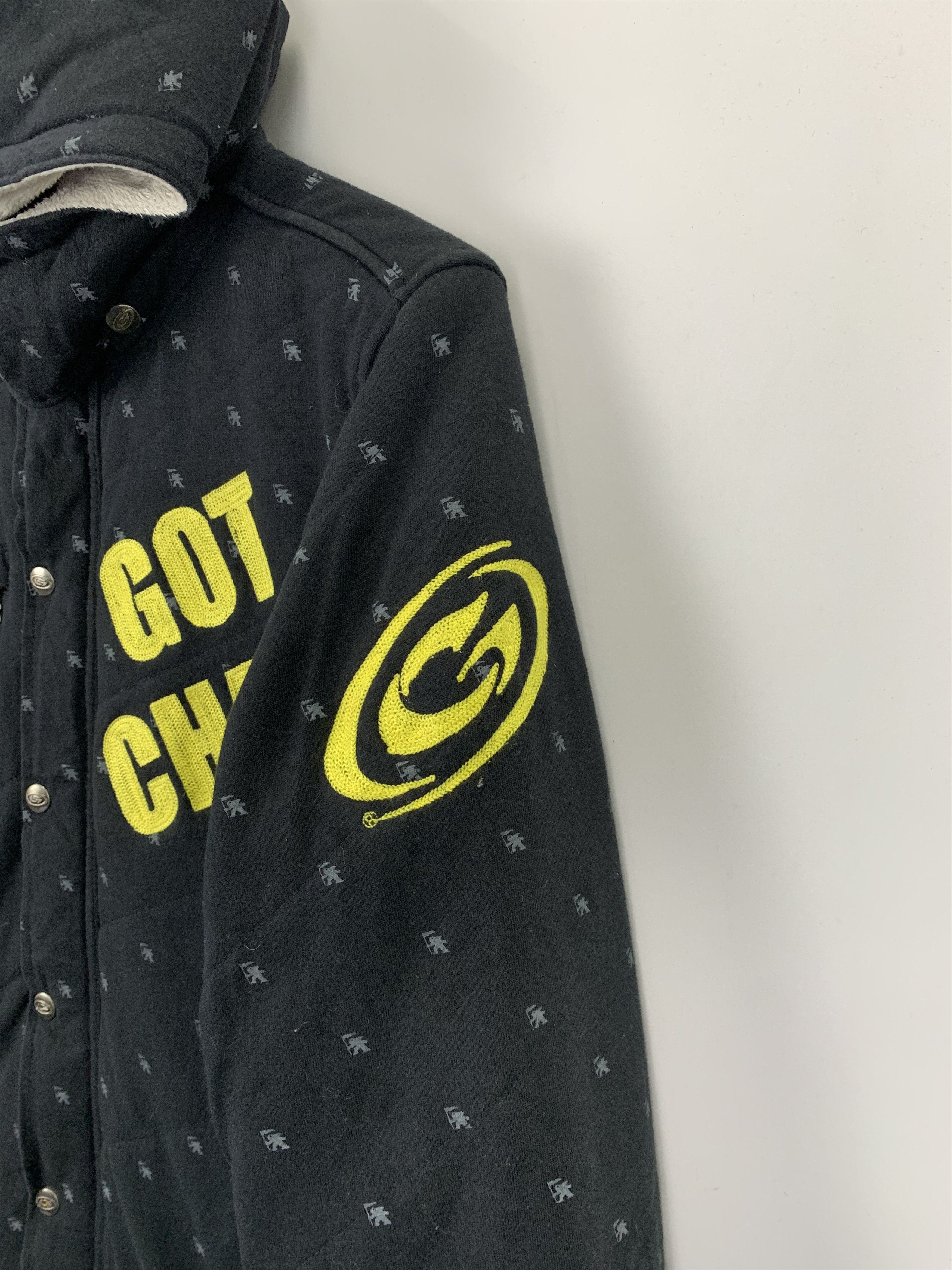 Vintage Vintage Gotcha Hoodie Puffer Jacket J0824 Size US M / EU 48-50 / 2 - 5 Thumbnail